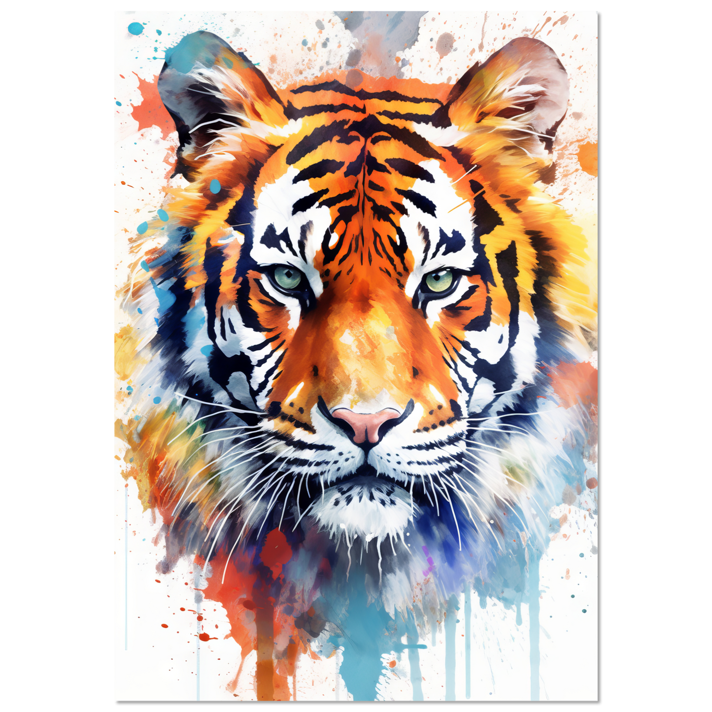 Tiger pop art (WILD16)