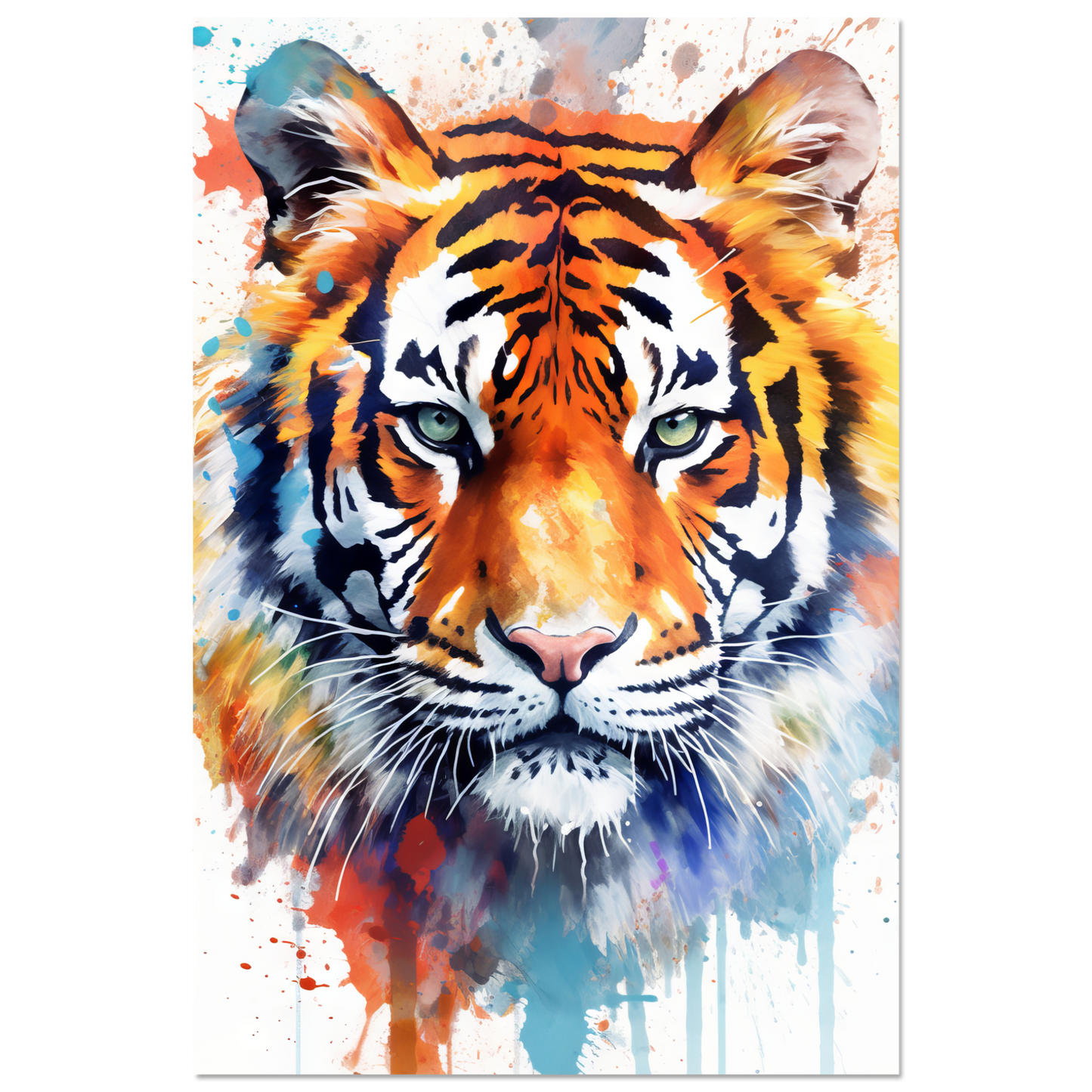 Tiger pop art (WILD16)