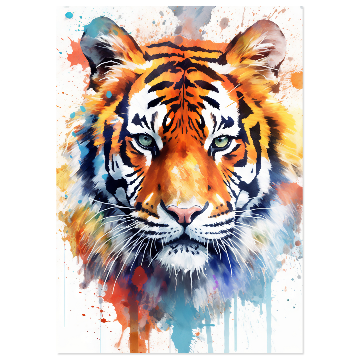 Tiger pop art (WILD16)