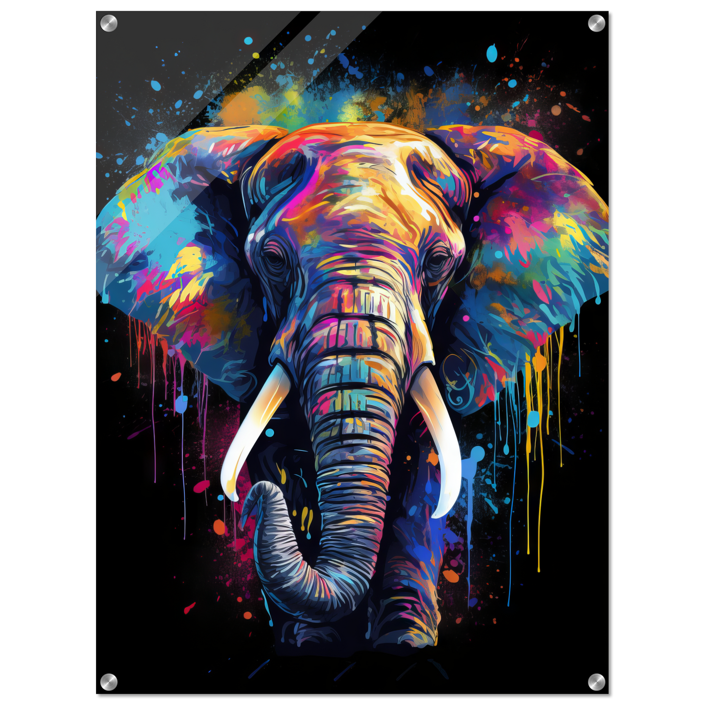 Elephant pop art (WILD17)