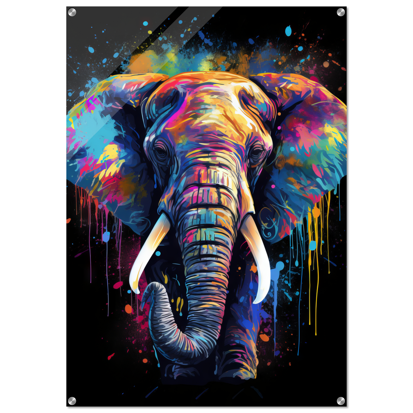 Elephant pop art (WILD17)