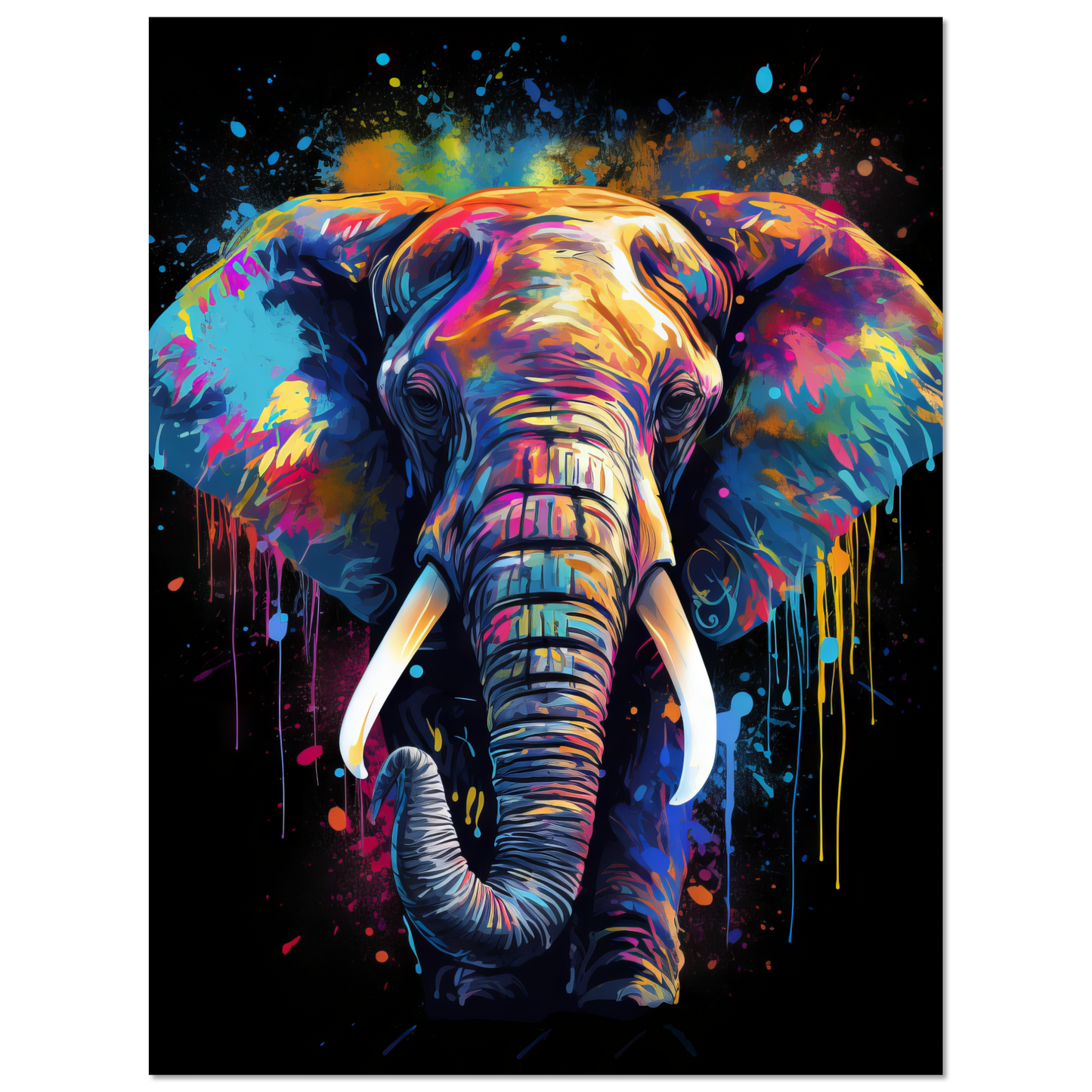 Elephant pop art (WILD17)