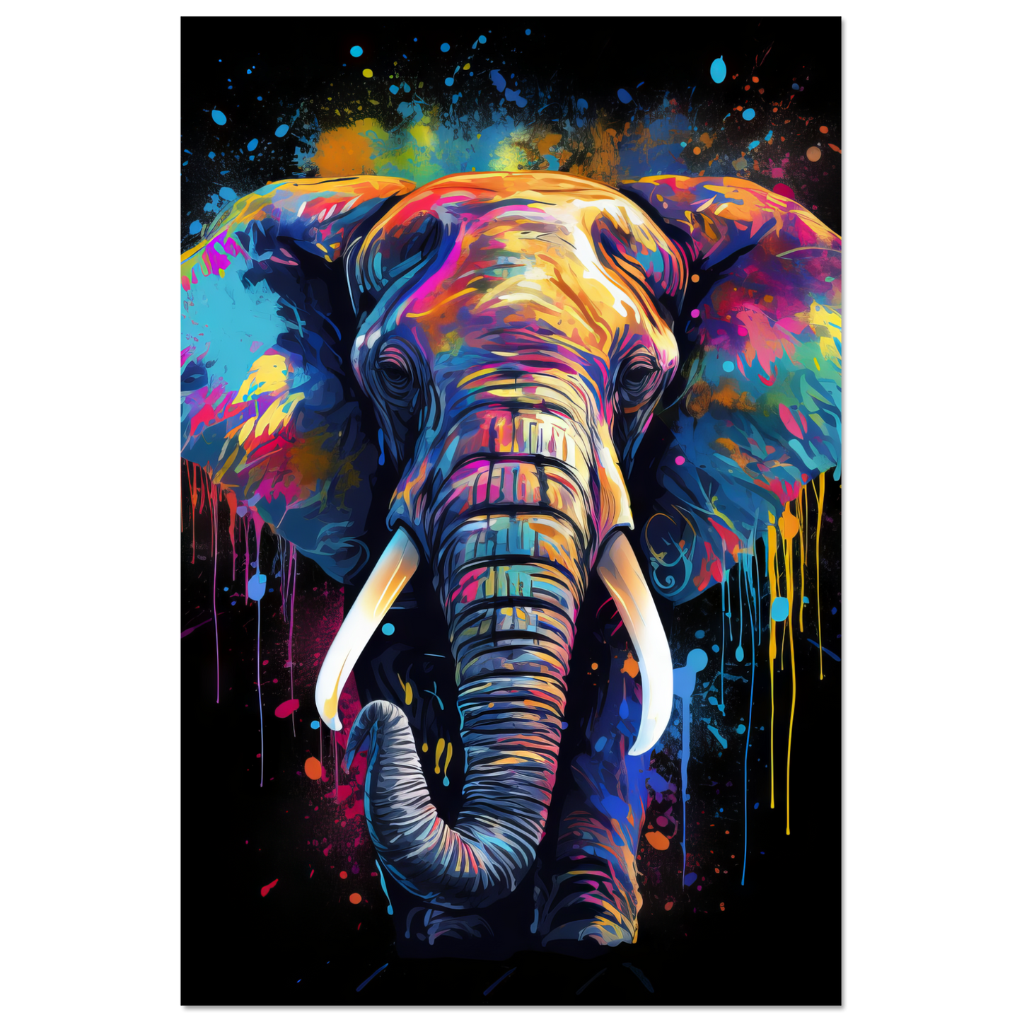 Elephant pop art (WILD17)