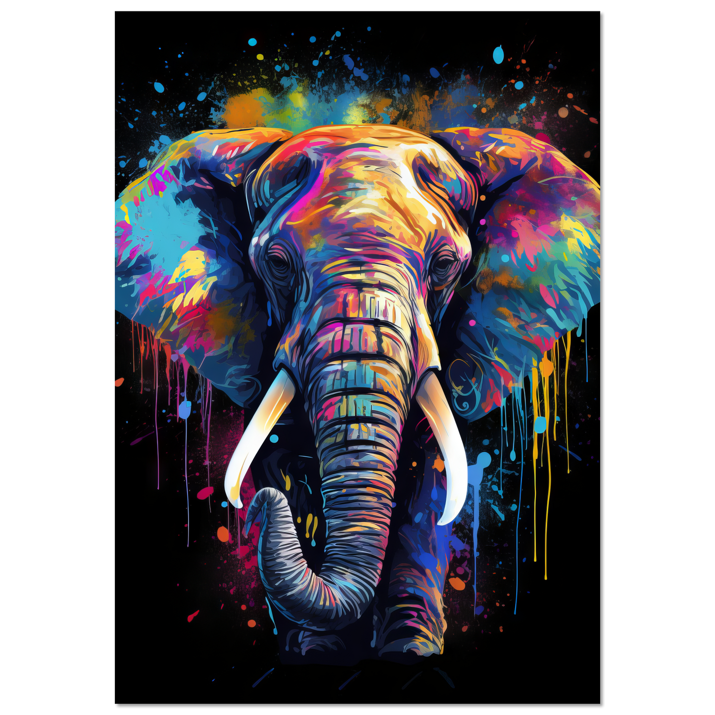 Elephant pop art (WILD17)
