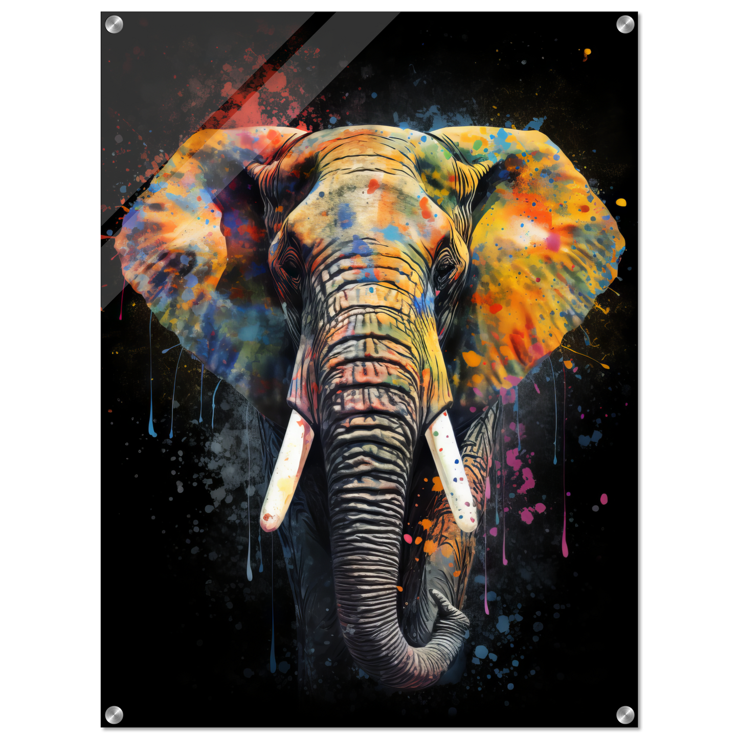 Elephant pop art (WILD18)