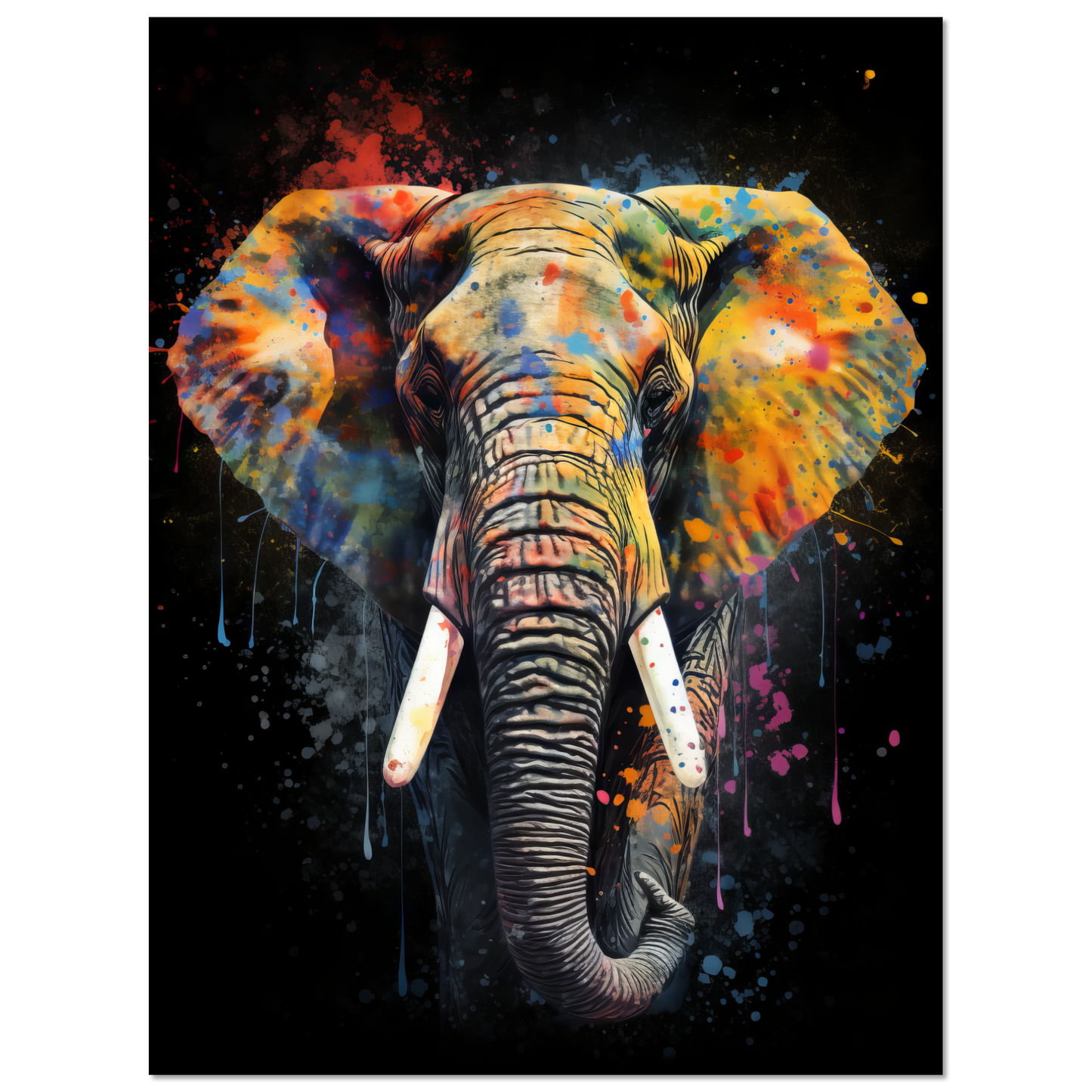 Elephant pop art (WILD18)