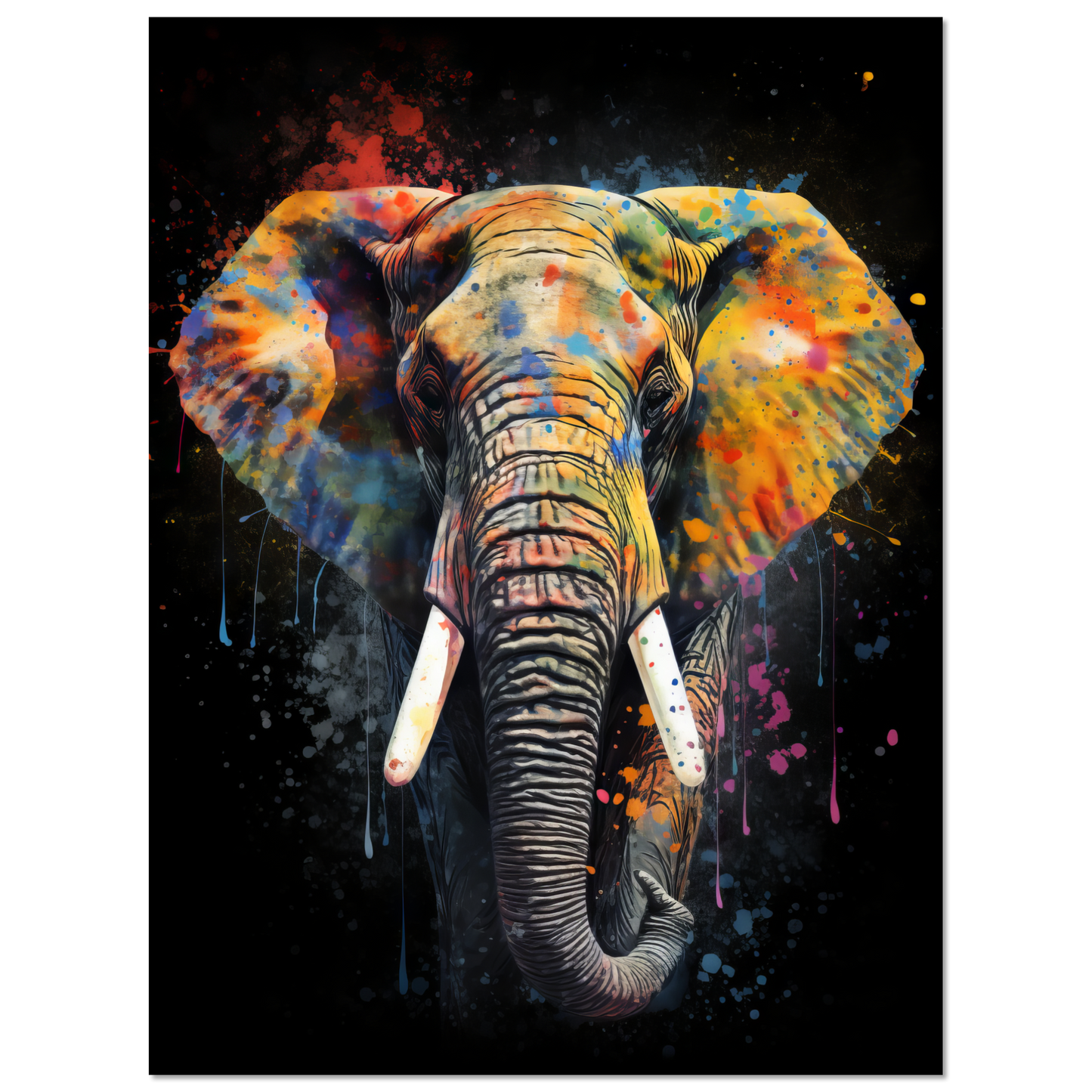 Elephant pop art (WILD18)