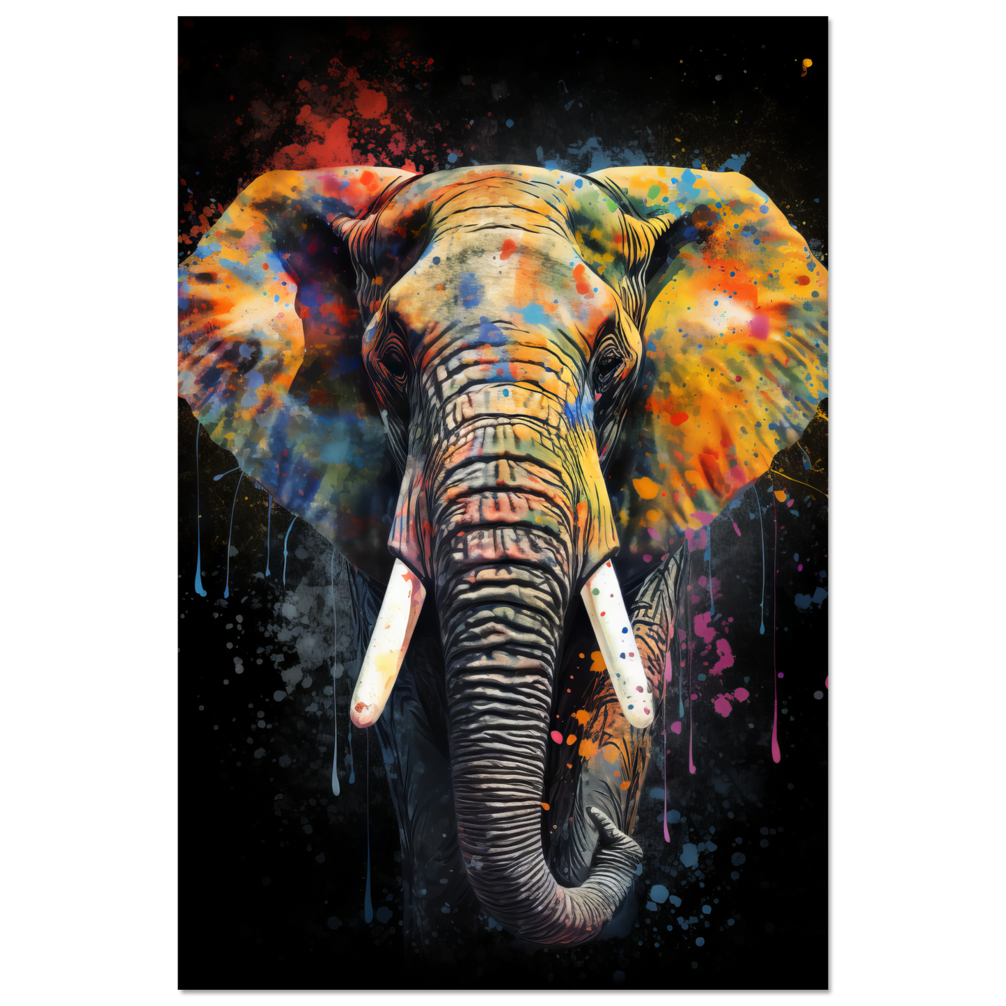 Elephant pop art (WILD18)
