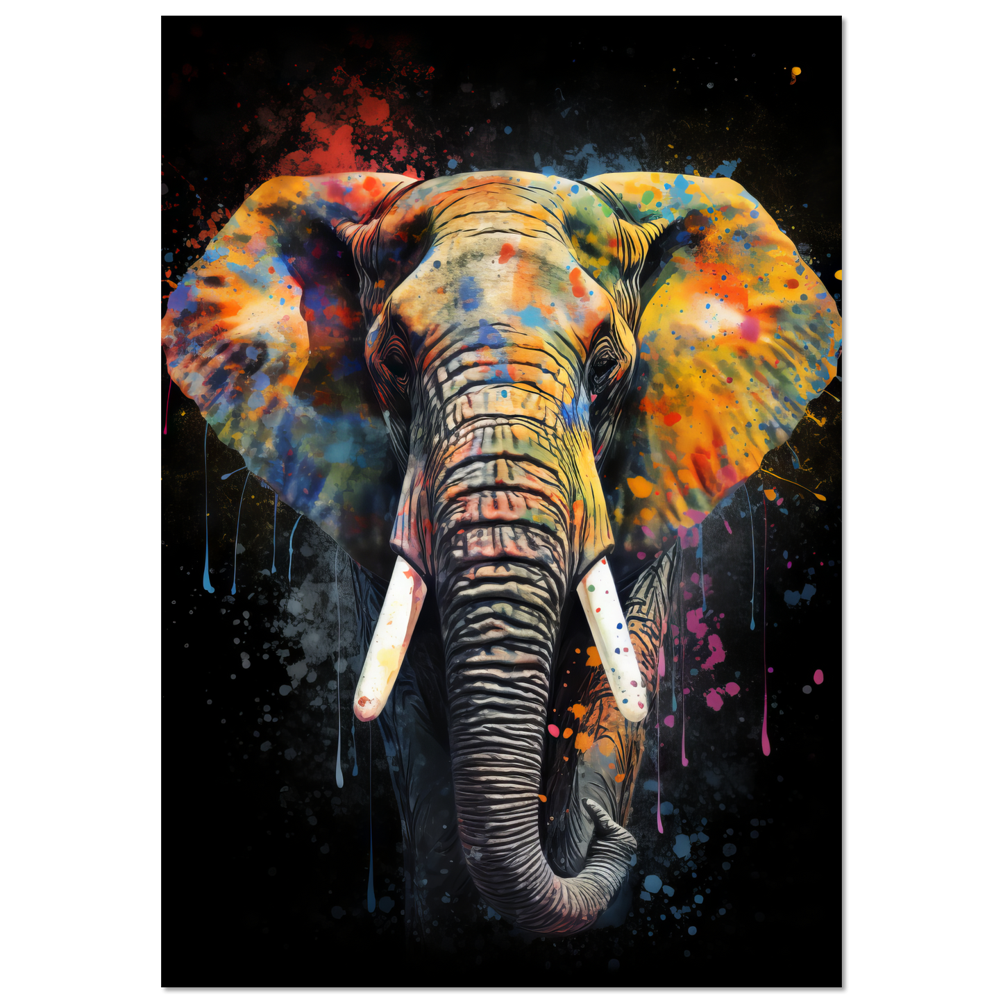 Elephant pop art (WILD18)
