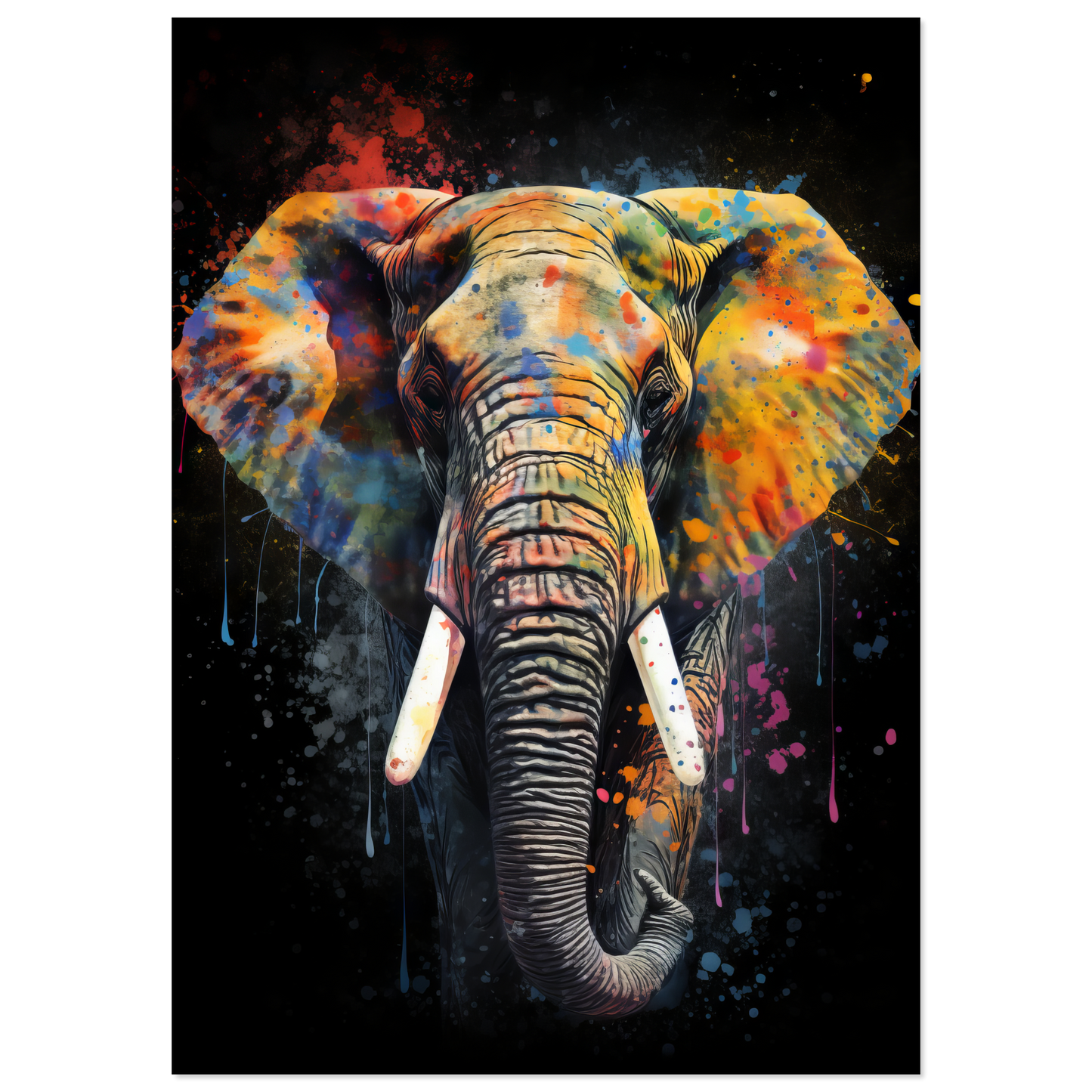 Elephant pop art (WILD18)