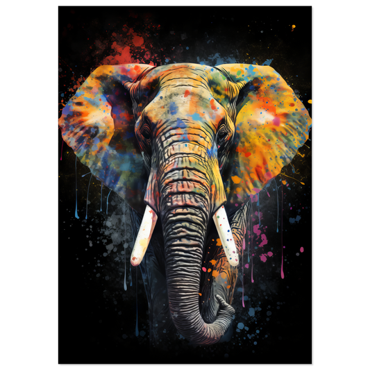 Elefant Pop-Art  (WILD18)