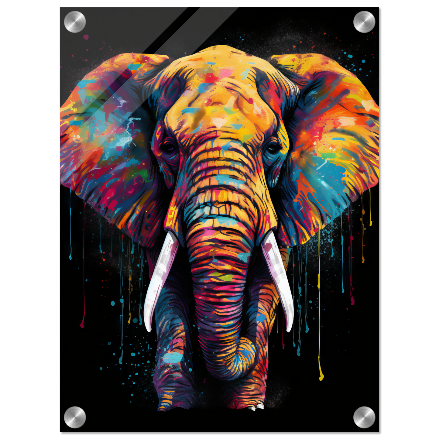 Elephant pop art (WILD19)