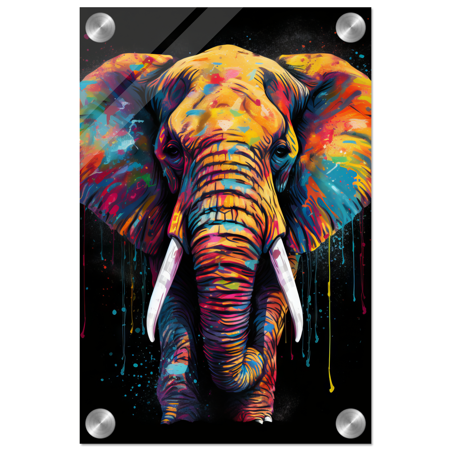 Elephant pop art (WILD19)