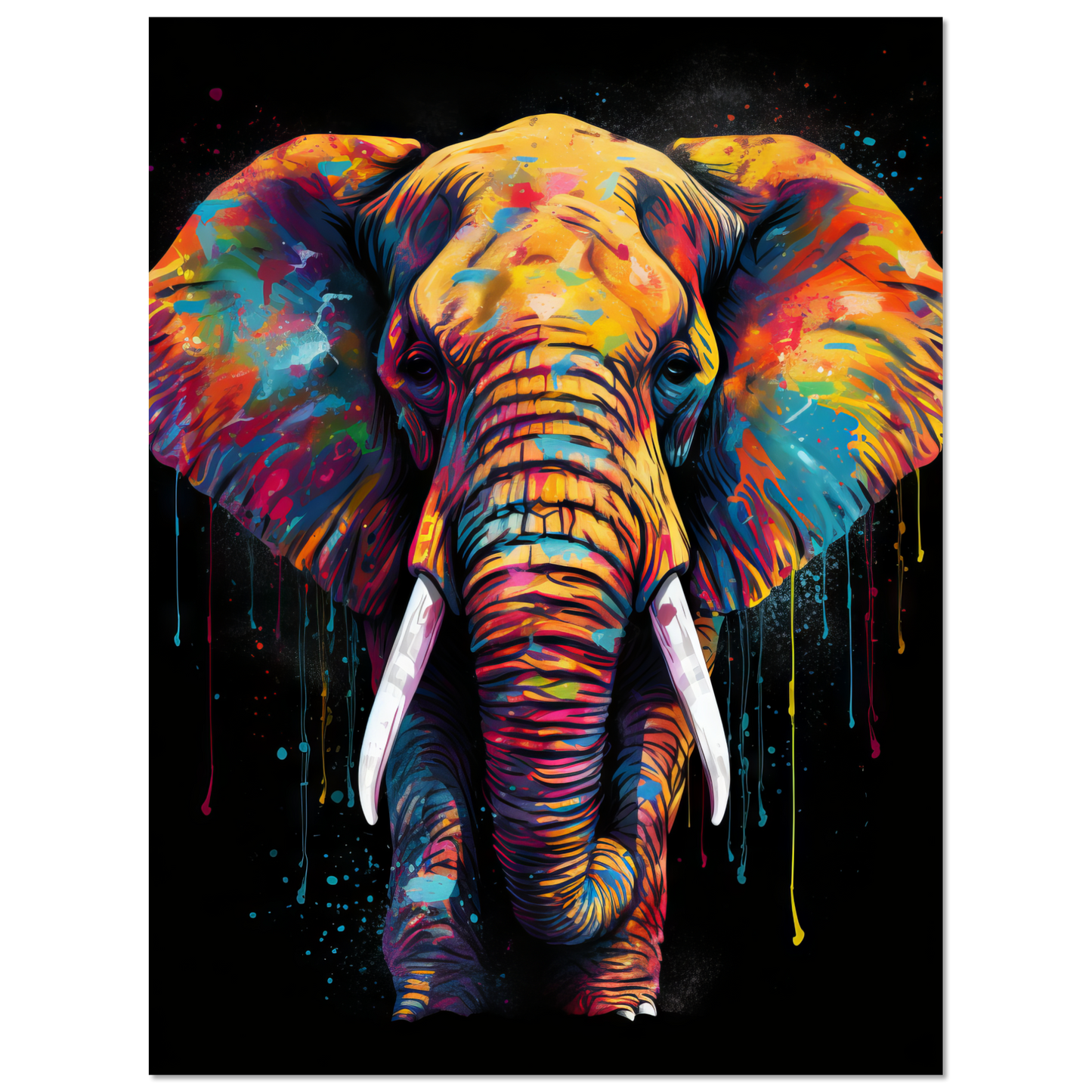 Elephant pop art (WILD19)