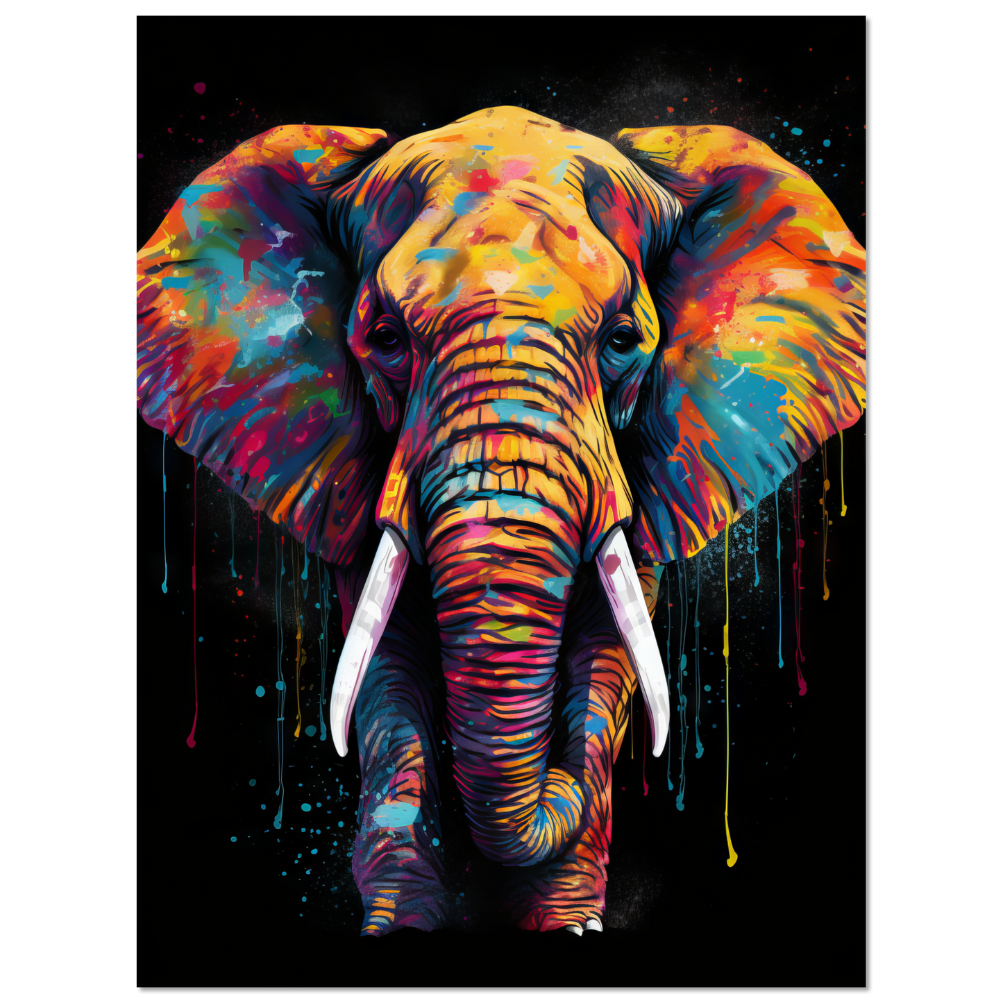 Elephant pop art (WILD19)
