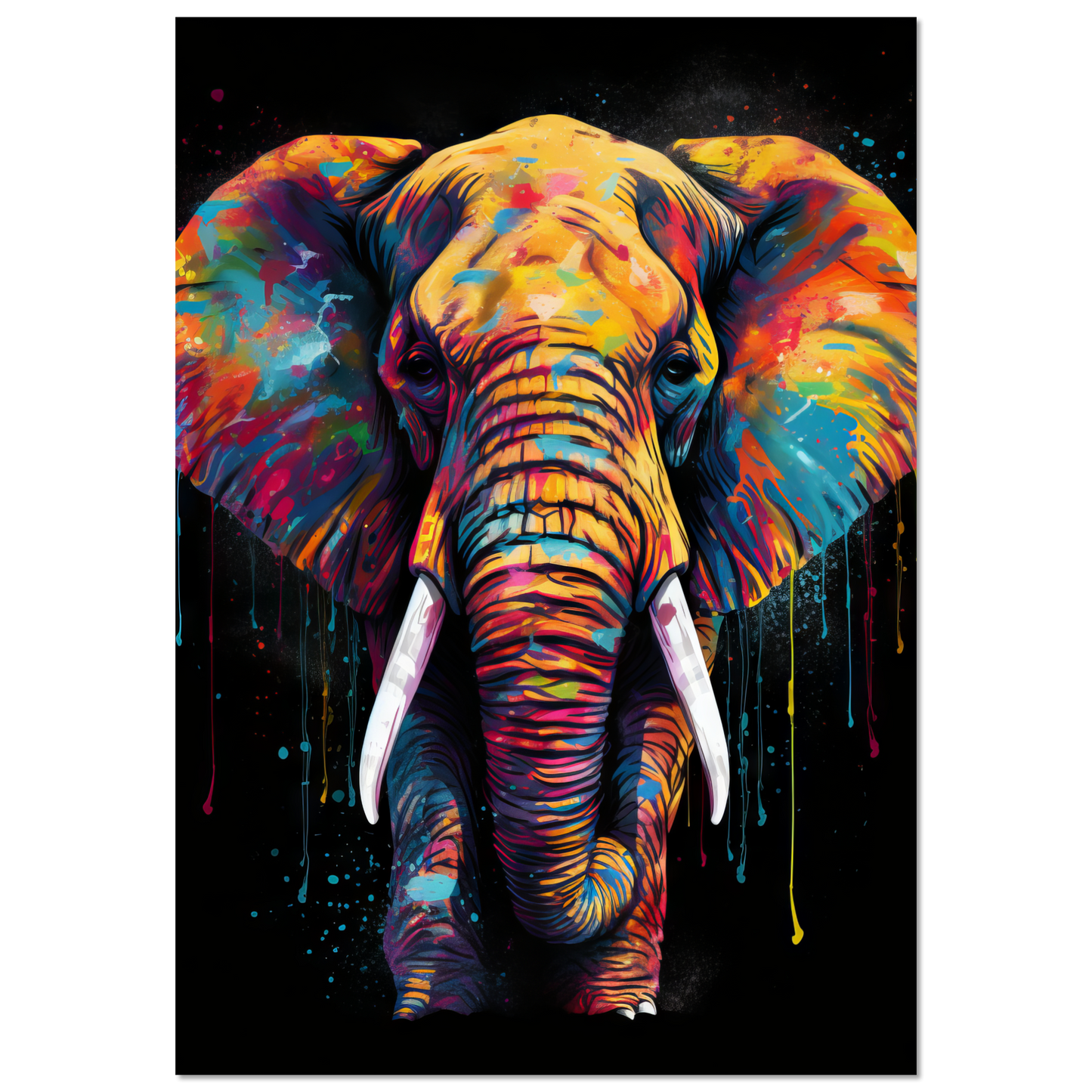 Elephant pop art (WILD19)