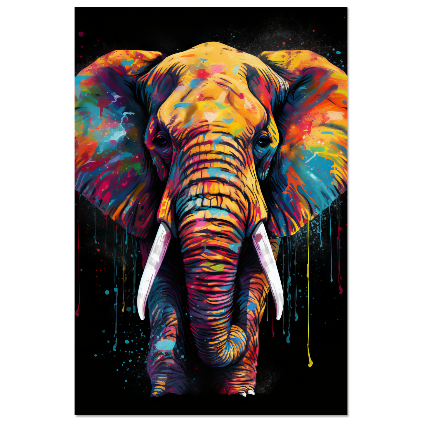 Elephant pop art (WILD19)