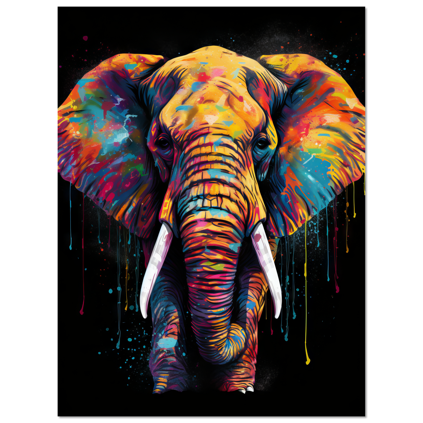 Elephant pop art (WILD19)