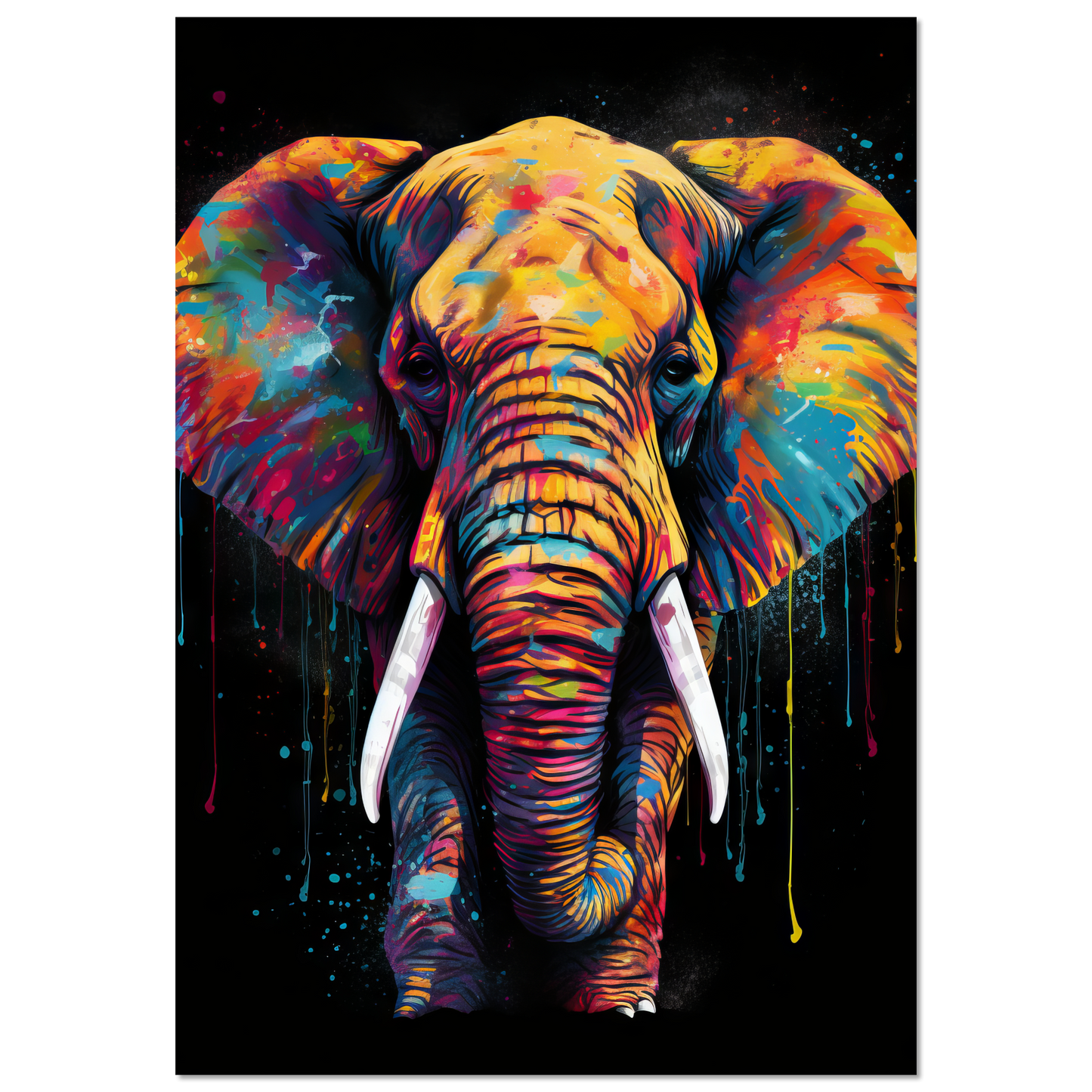 Elephant pop art (WILD19)