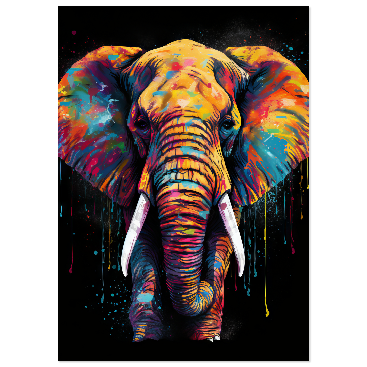 Elephant pop art (WILD19)