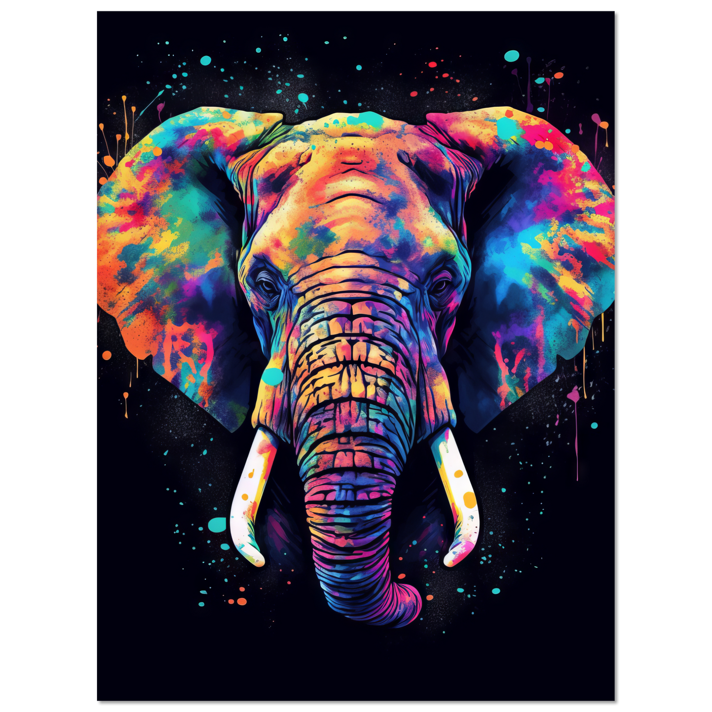 Elephant pop art (WILD20)