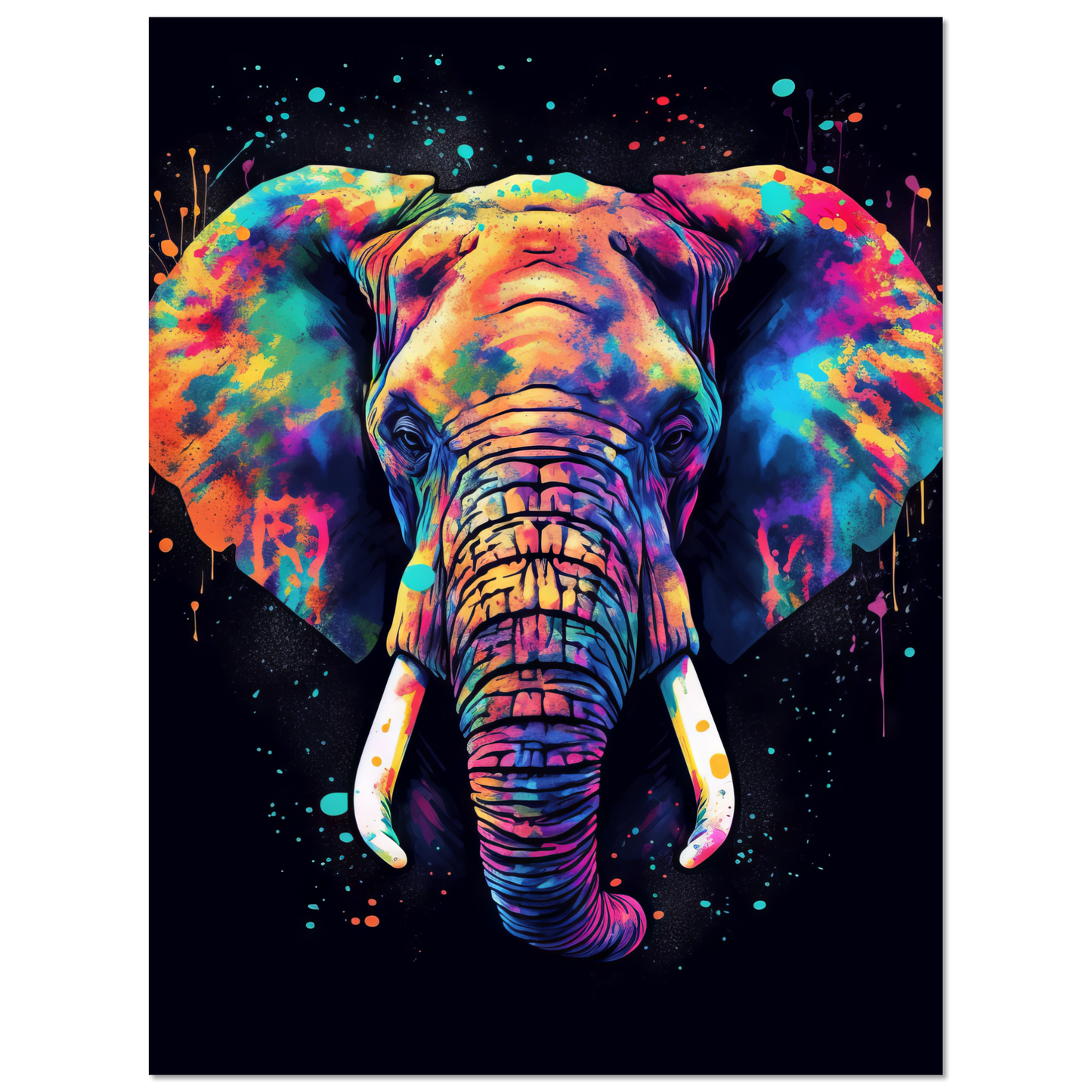 Elephant pop art (WILD20)