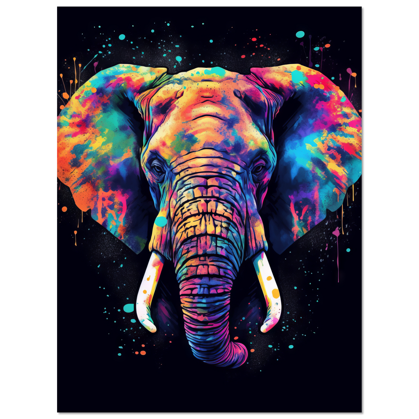 Elephant pop art (WILD20)