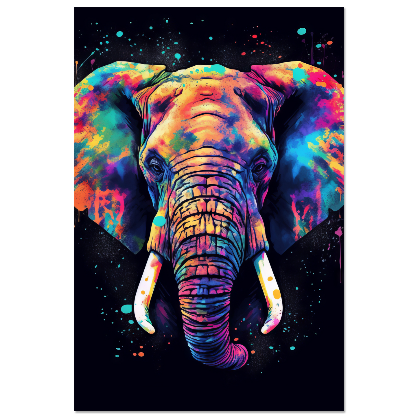 Elephant pop art (WILD20)