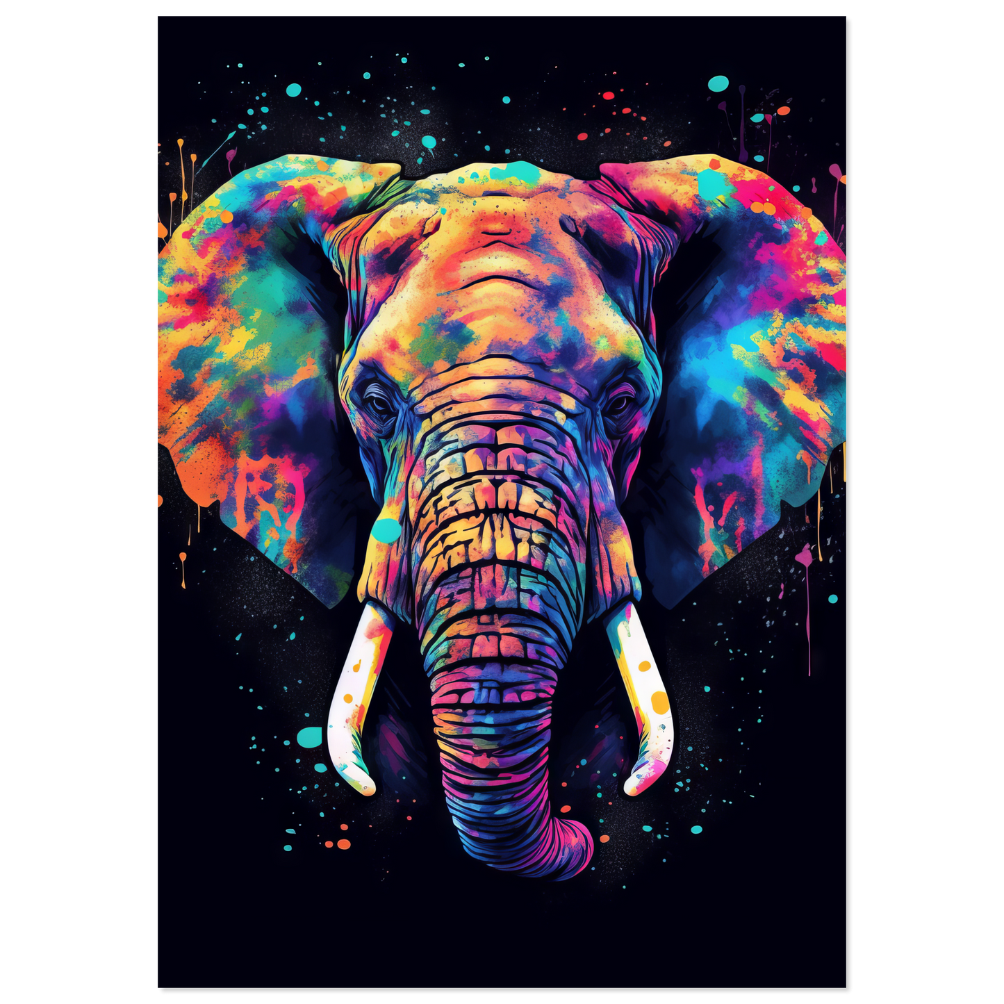 Elephant pop art (WILD20)