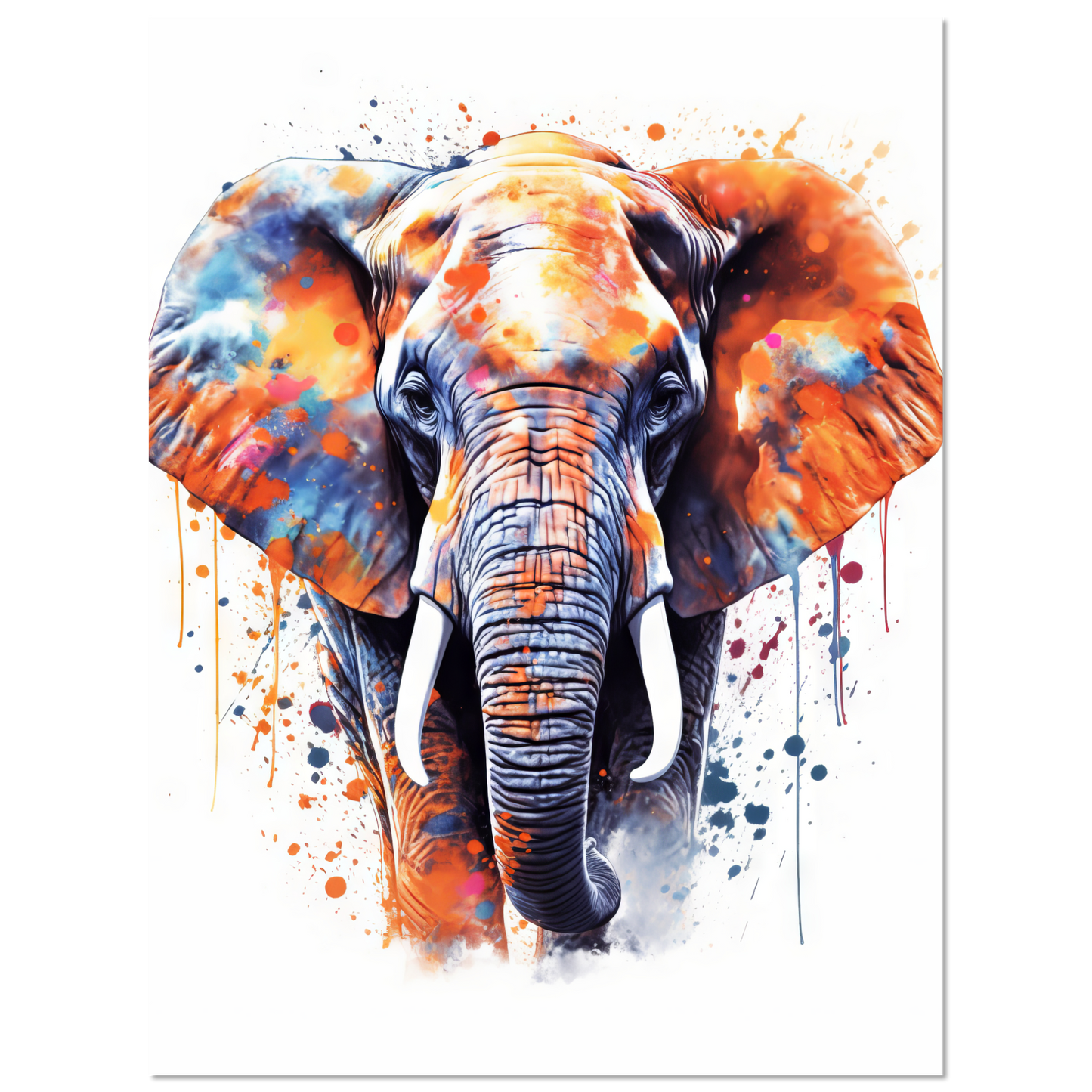 Elephant pop art (WILD22)