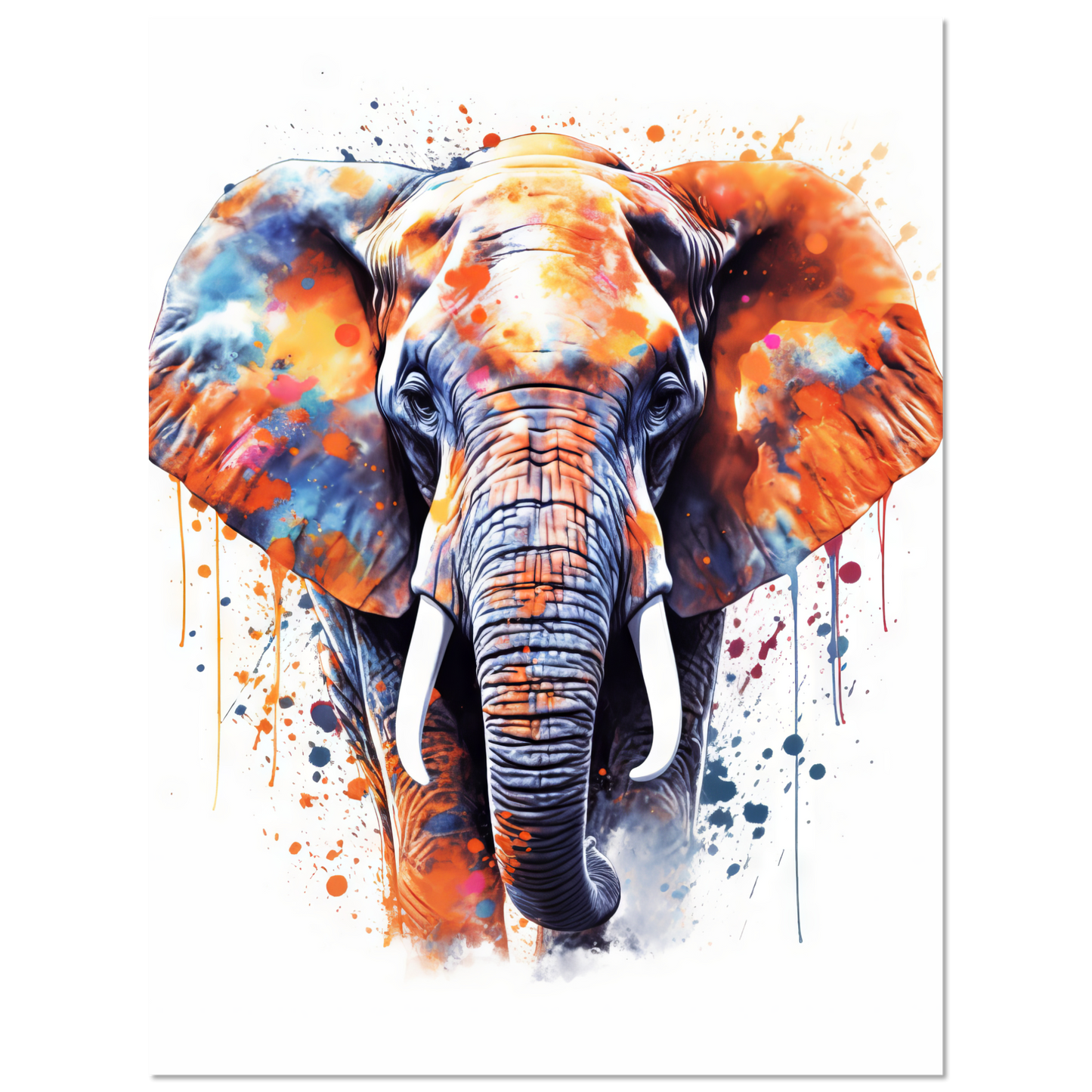 Elephant pop art (WILD22)