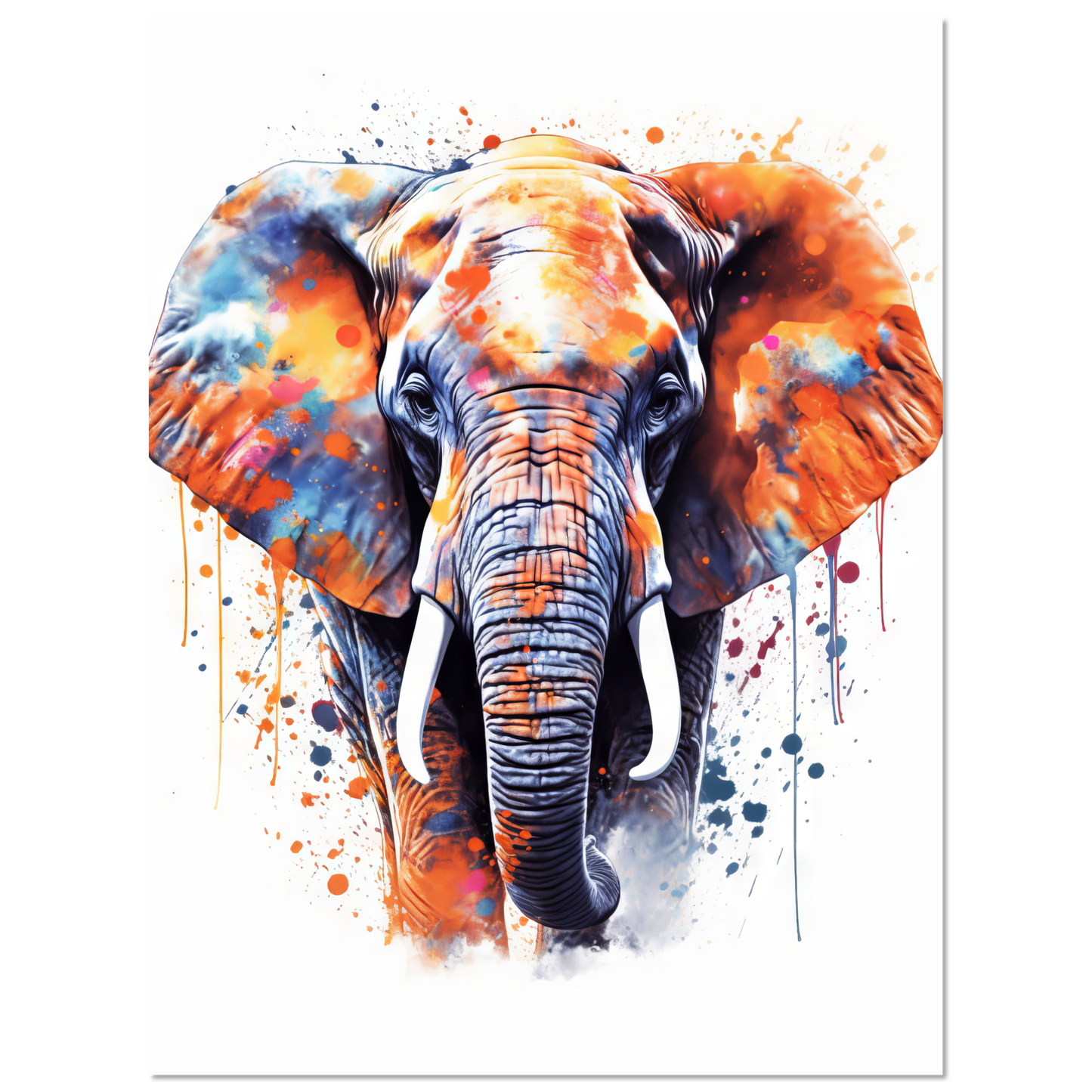 Elephant pop art (WILD22)