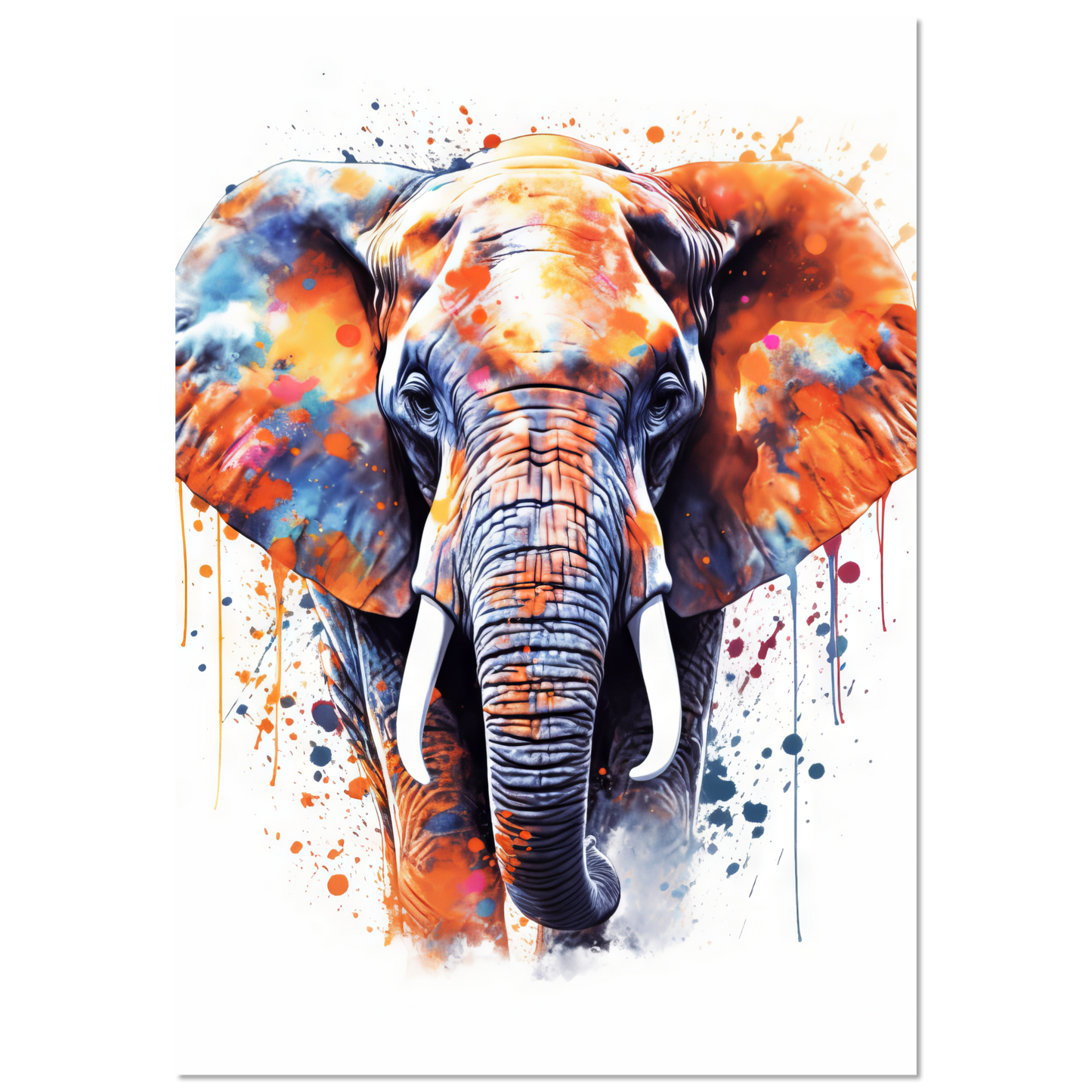 Elephant pop art (WILD22)