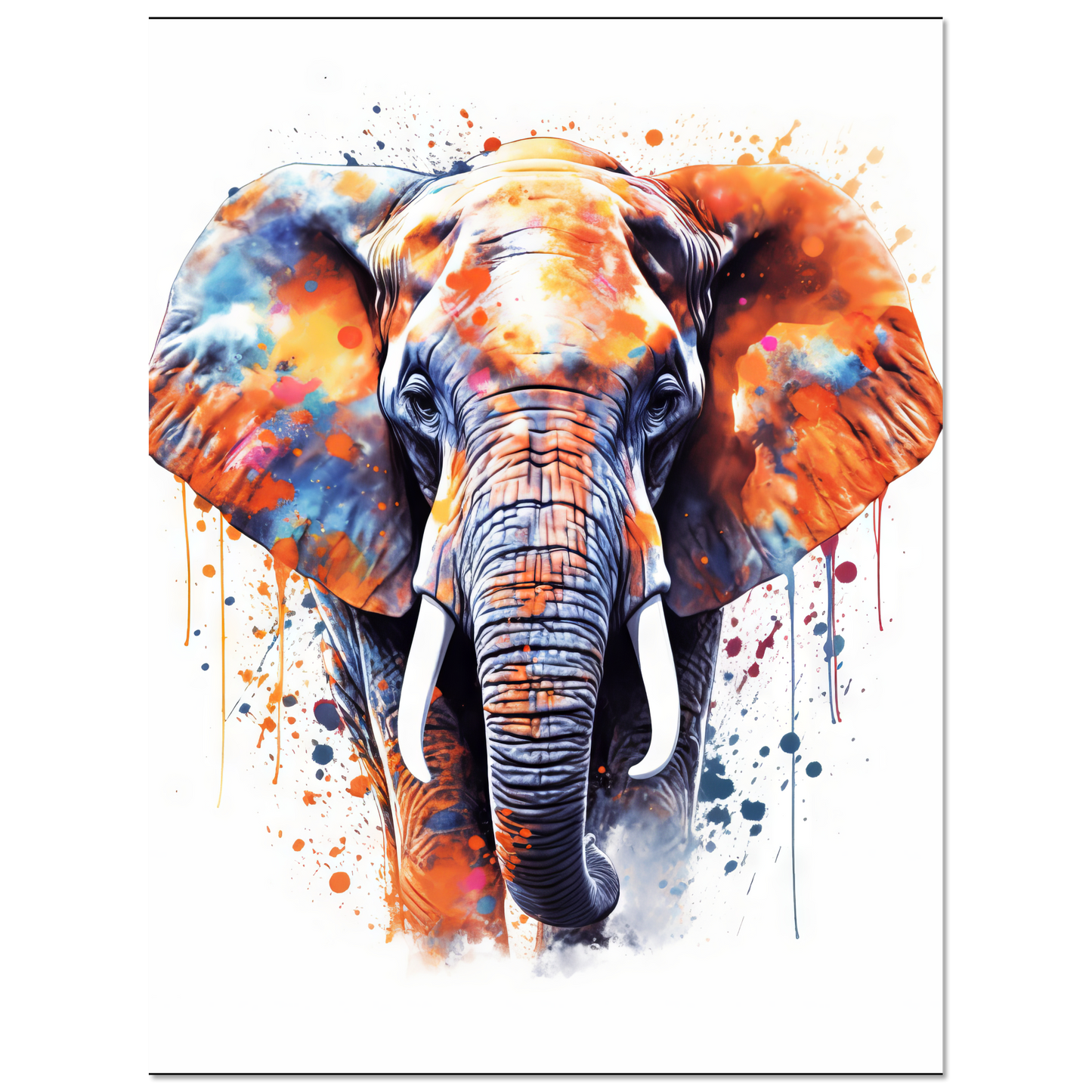 Elephant pop art (WILD22)