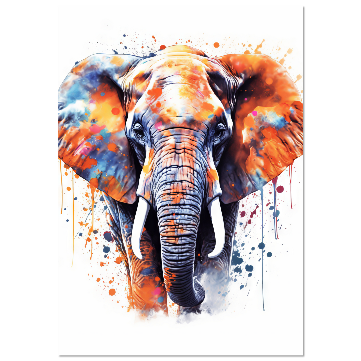 Elephant pop art (WILD22)