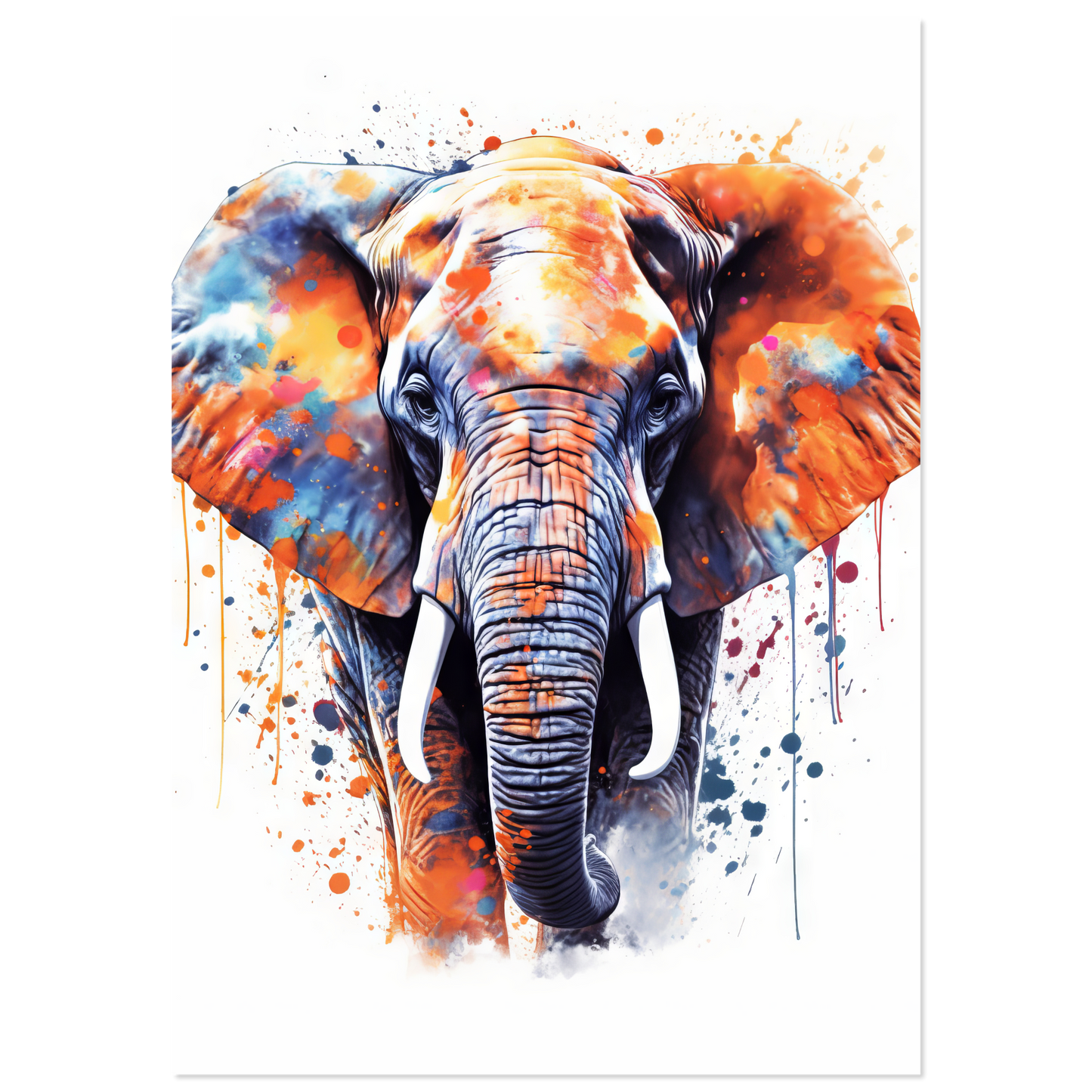 Elephant pop art (WILD22)