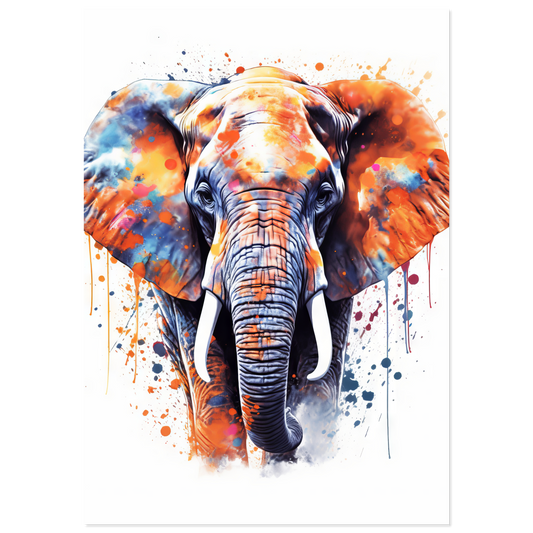 Elephant pop art (WILD22)