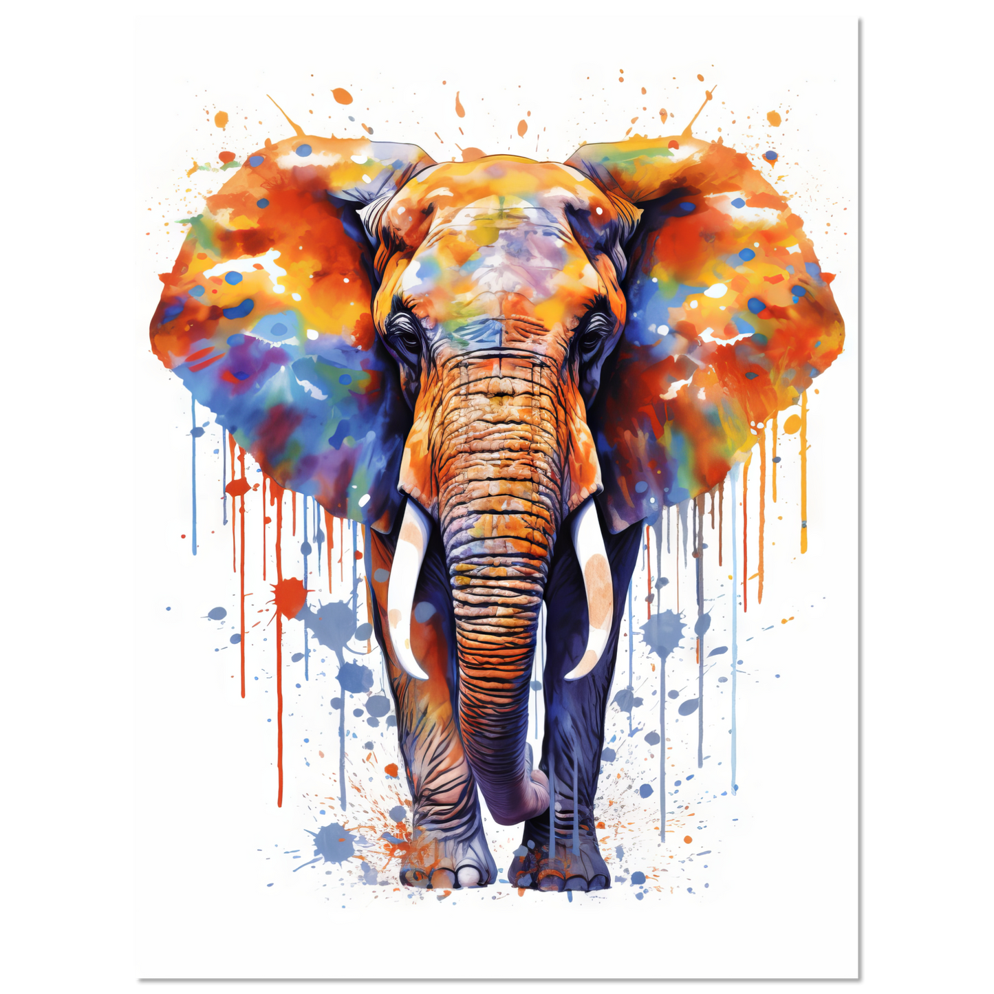 Elephant pop art (WILD23)