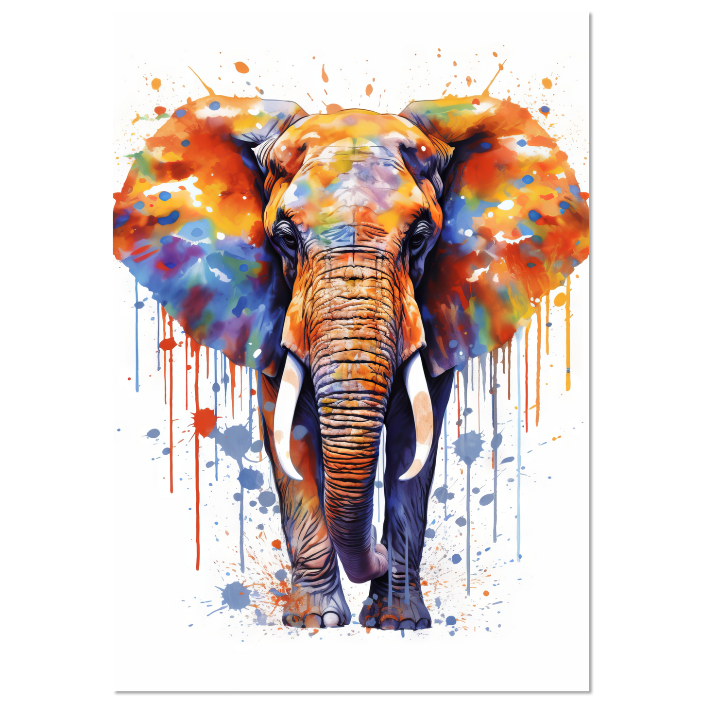 Elephant pop art (WILD23)