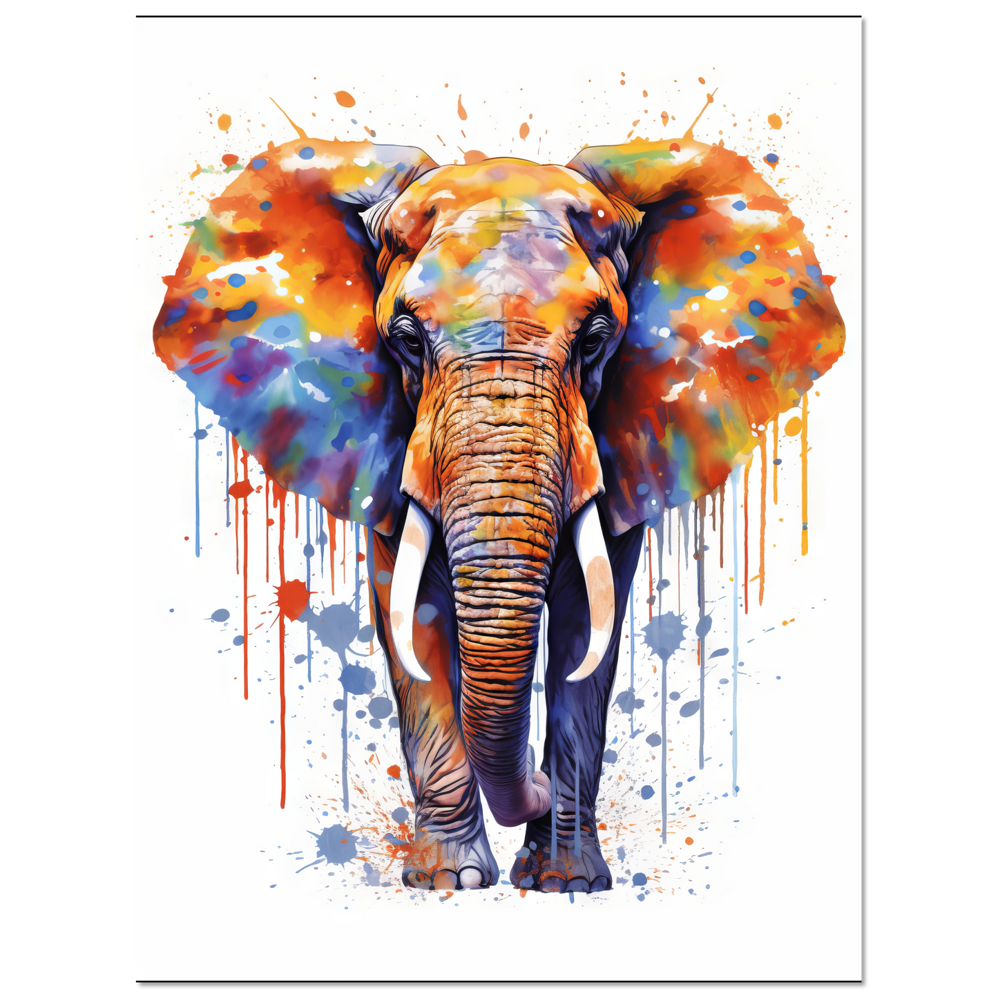 Elephant pop art (WILD23)
