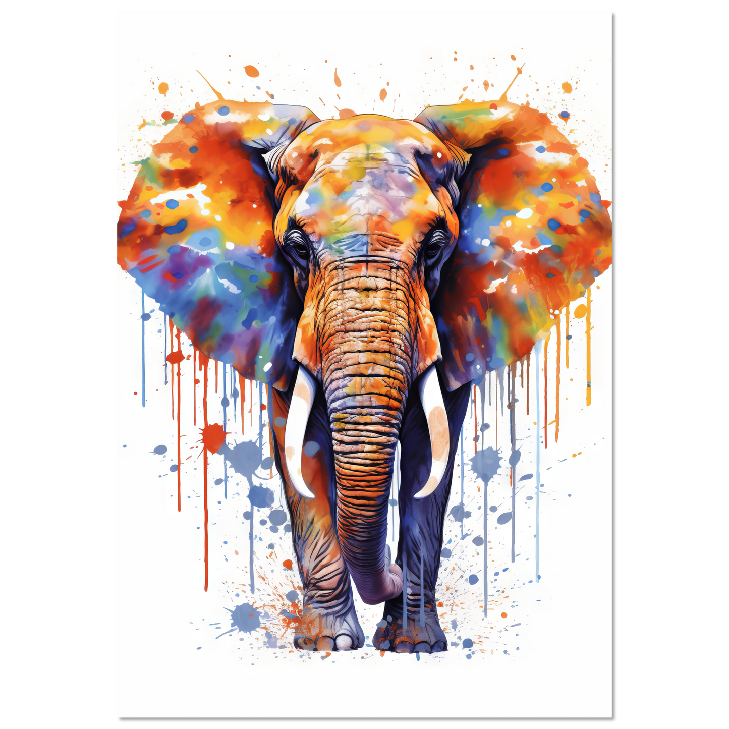 Elephant pop art (WILD23)