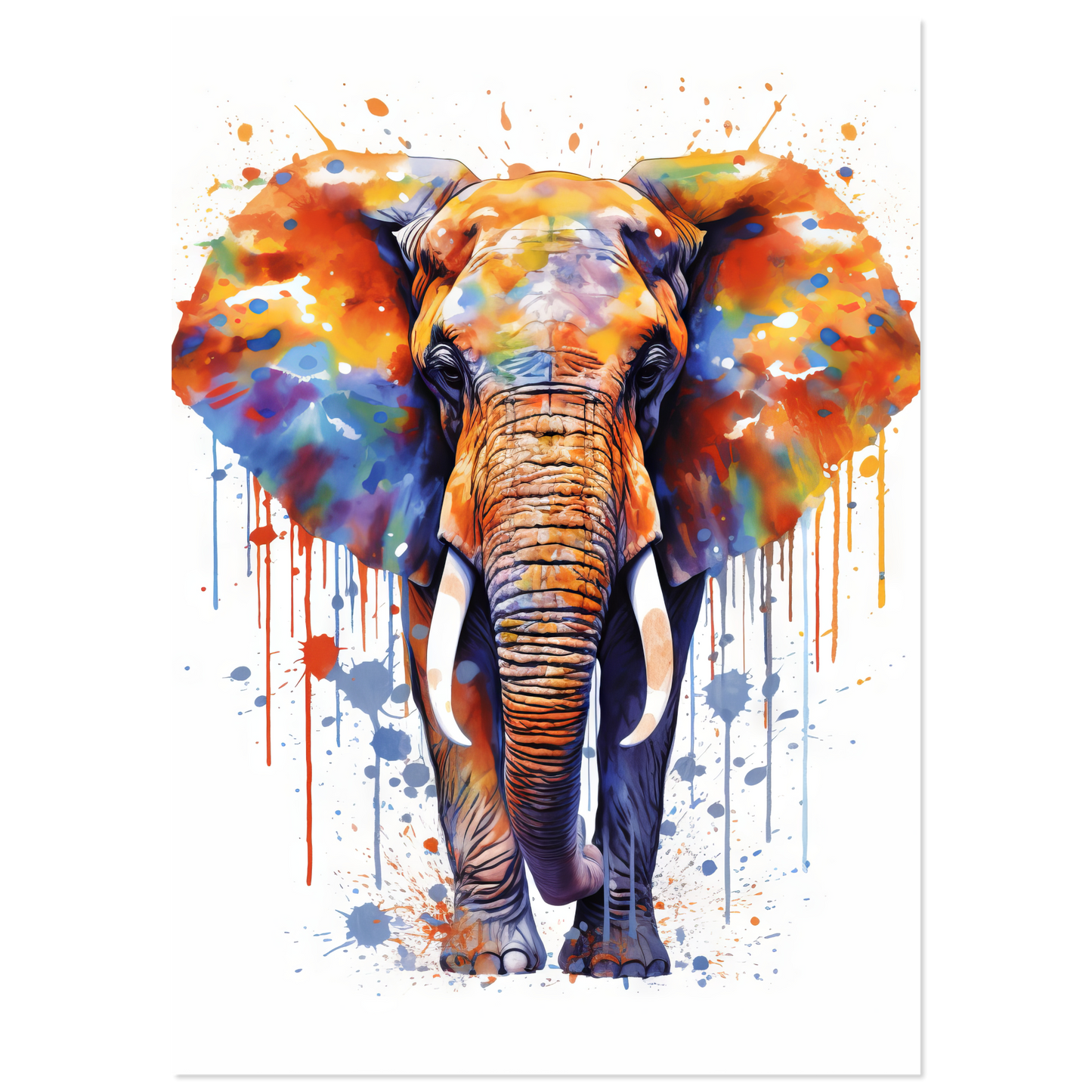 Elephant pop art (WILD23)