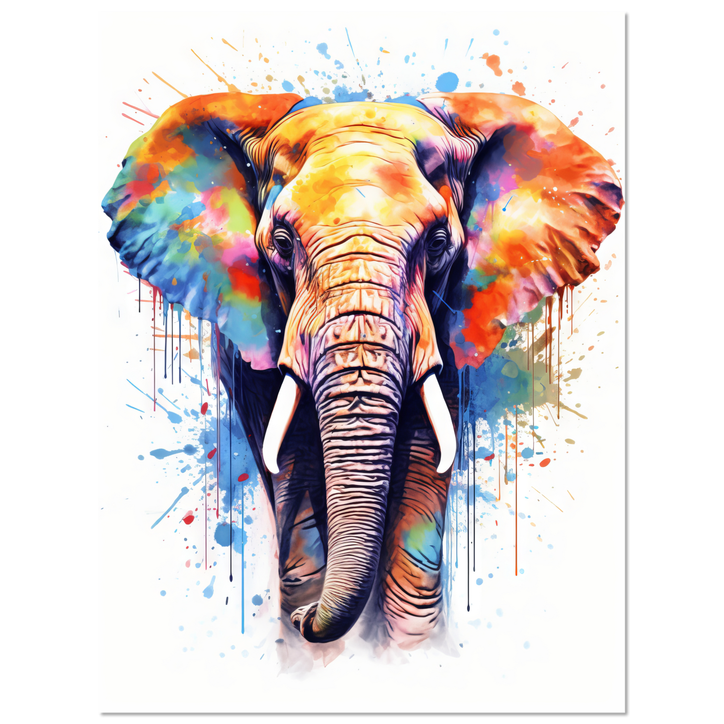 Elephant pop art (WILD24)