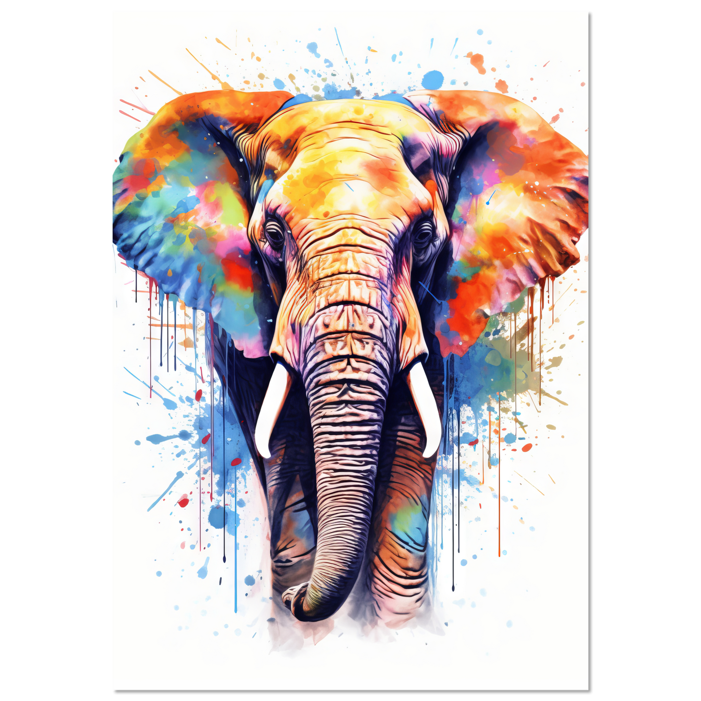Elephant pop art (WILD24)
