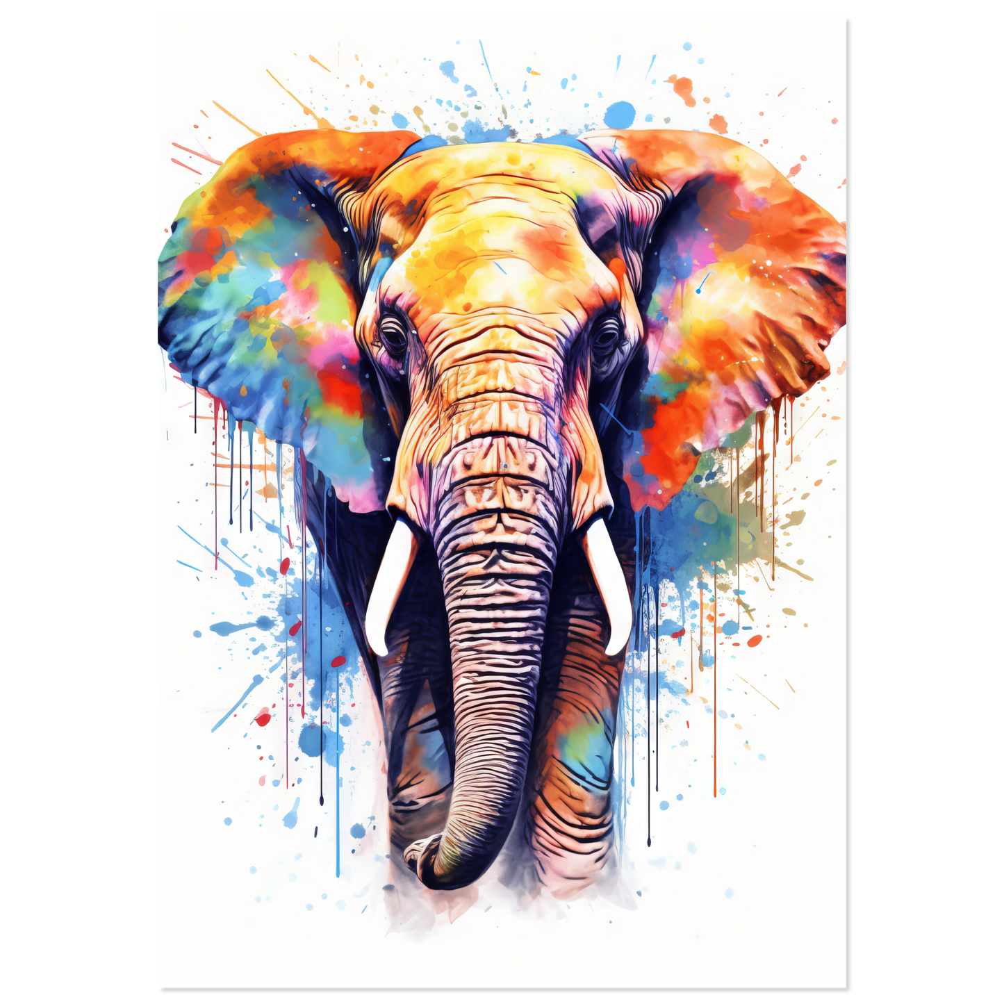 Elephant pop art (WILD24)