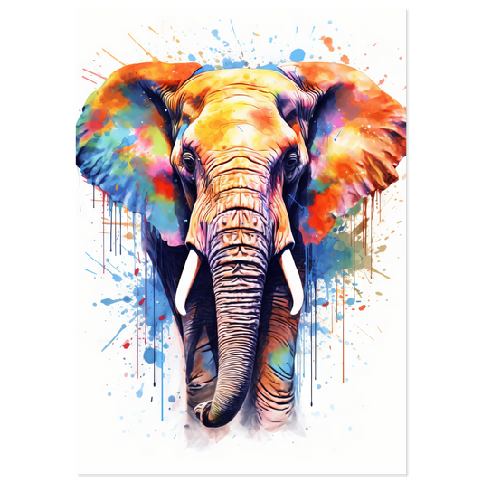 Elephant pop art (WILD24)