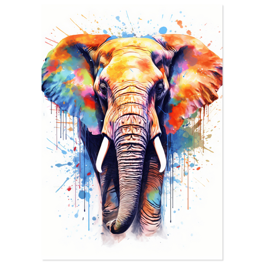 Elefant Pop-Art (WILD24)
