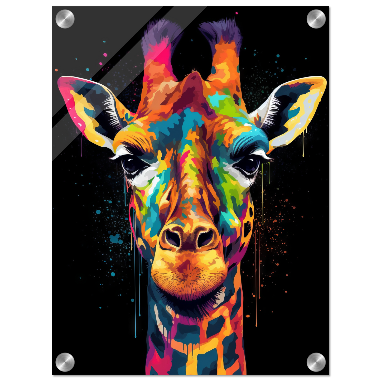 Giraffe Pop-Art (WILD25)
