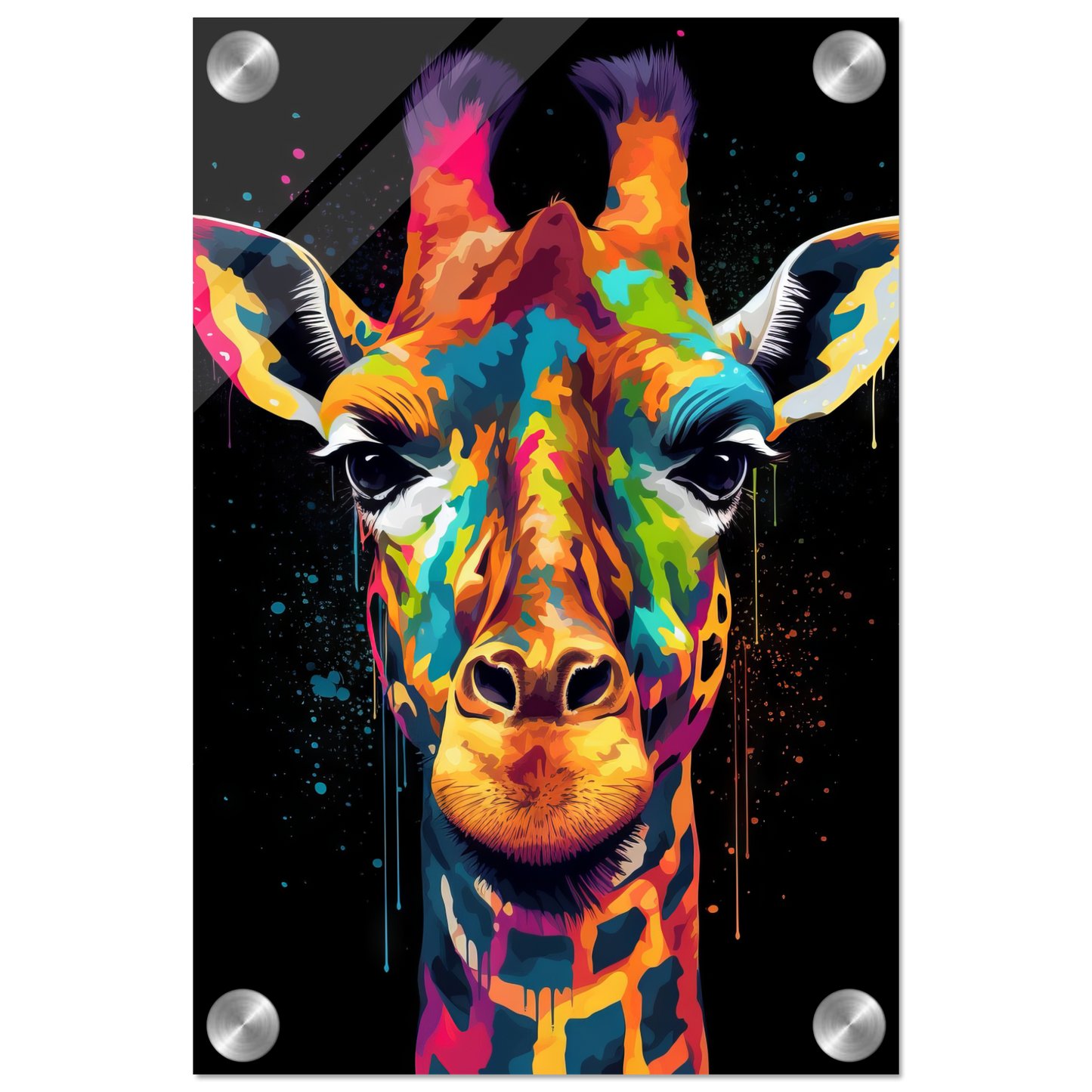 Giraffe Pop-Art (WILD25)
