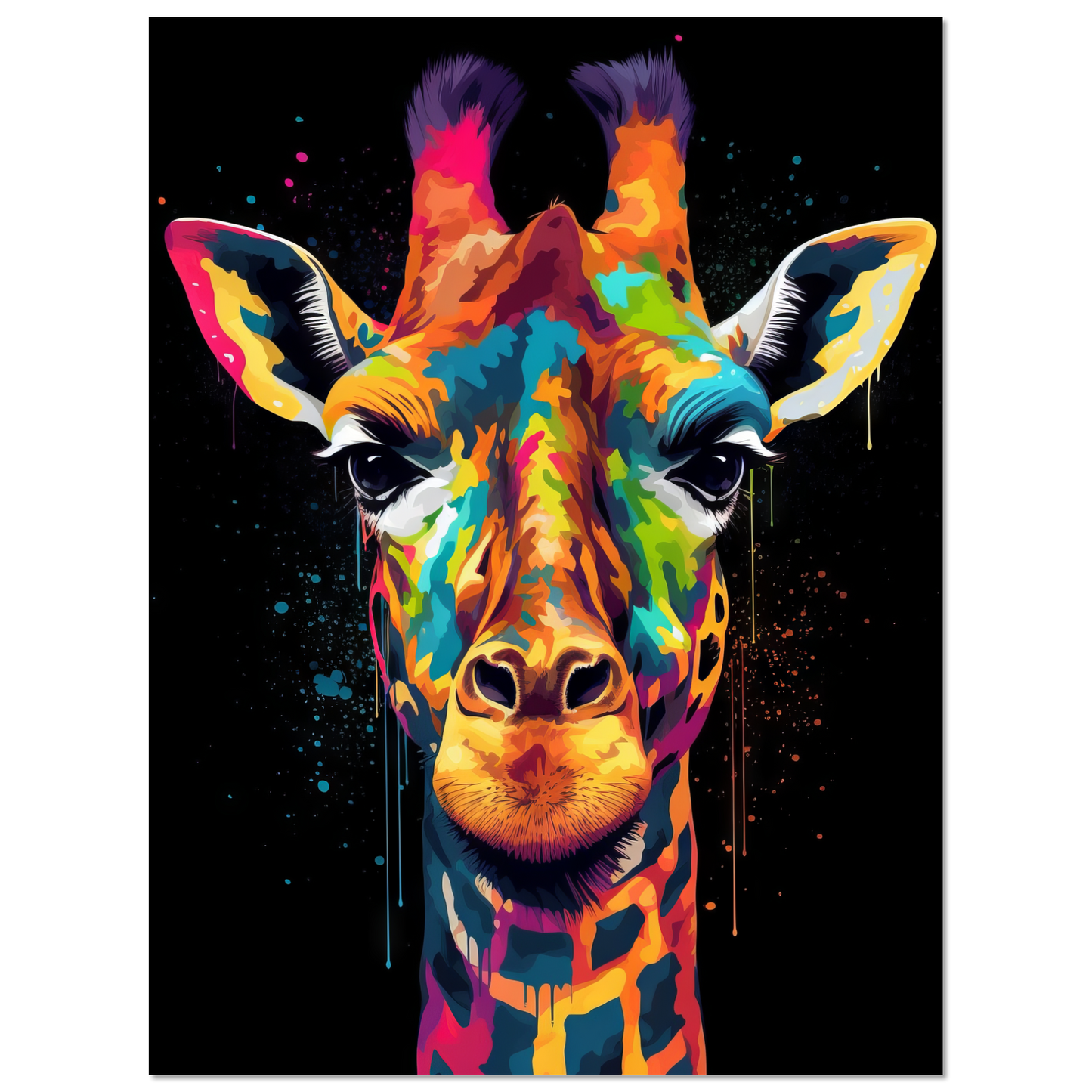 Giraffe Pop-Art (WILD25)
